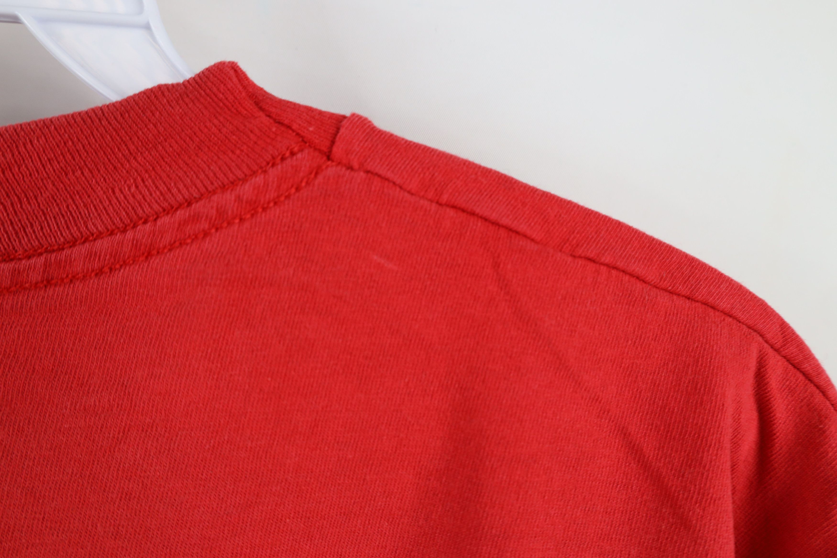 Vintage Vintage 90s Streetwear Blank Short Sleeve Pocket T-Shirt USA Size US M / EU 48-50 / 2 - 8 Thumbnail