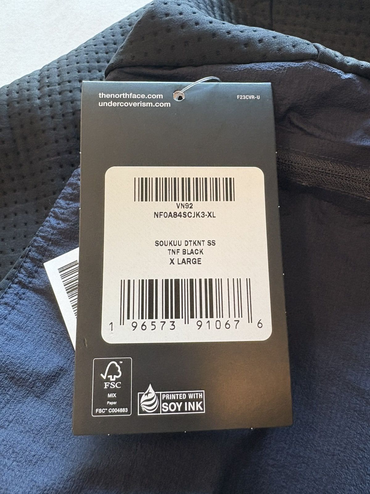 Japanese Brand THE NORTH FACE X UNDERCOVER SOUKUU DOT KNIT T-SHIRT Size US XL / EU 56 / 4 - 9 Thumbnail