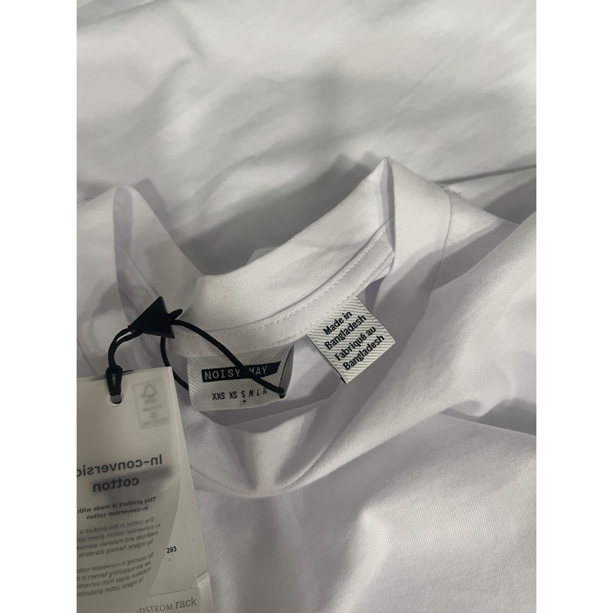 Other "Noisy May Millie Oversize Cotton T-Shirt, White, S Size S / US 4 / IT 40 - 6 Thumbnail