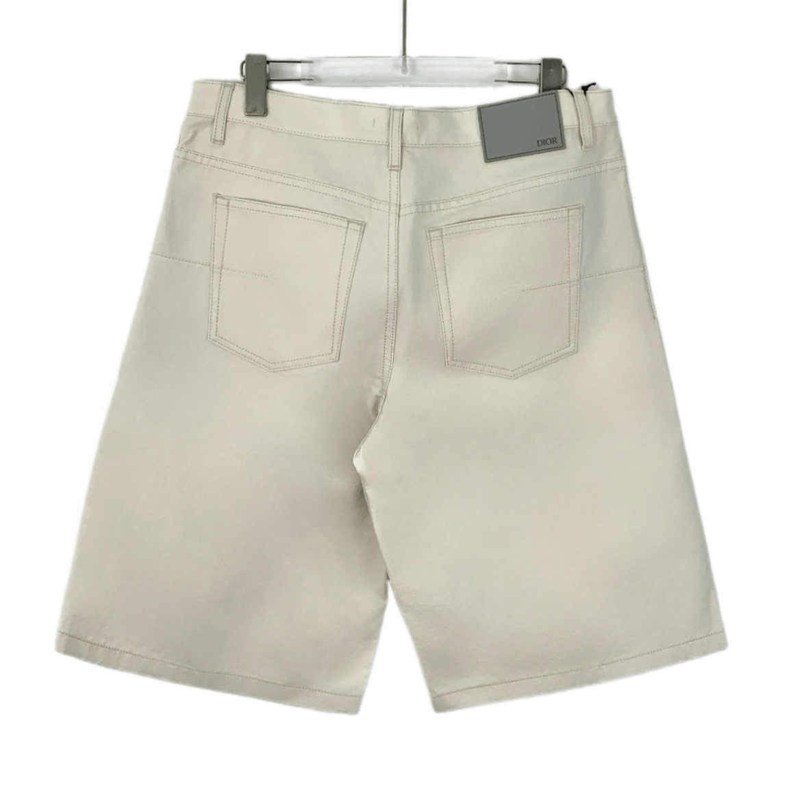 Dior Dior Shorts – 2024 Ivory Heart Cotton Denim (Size 31) Size 31" - 7 Thumbnail