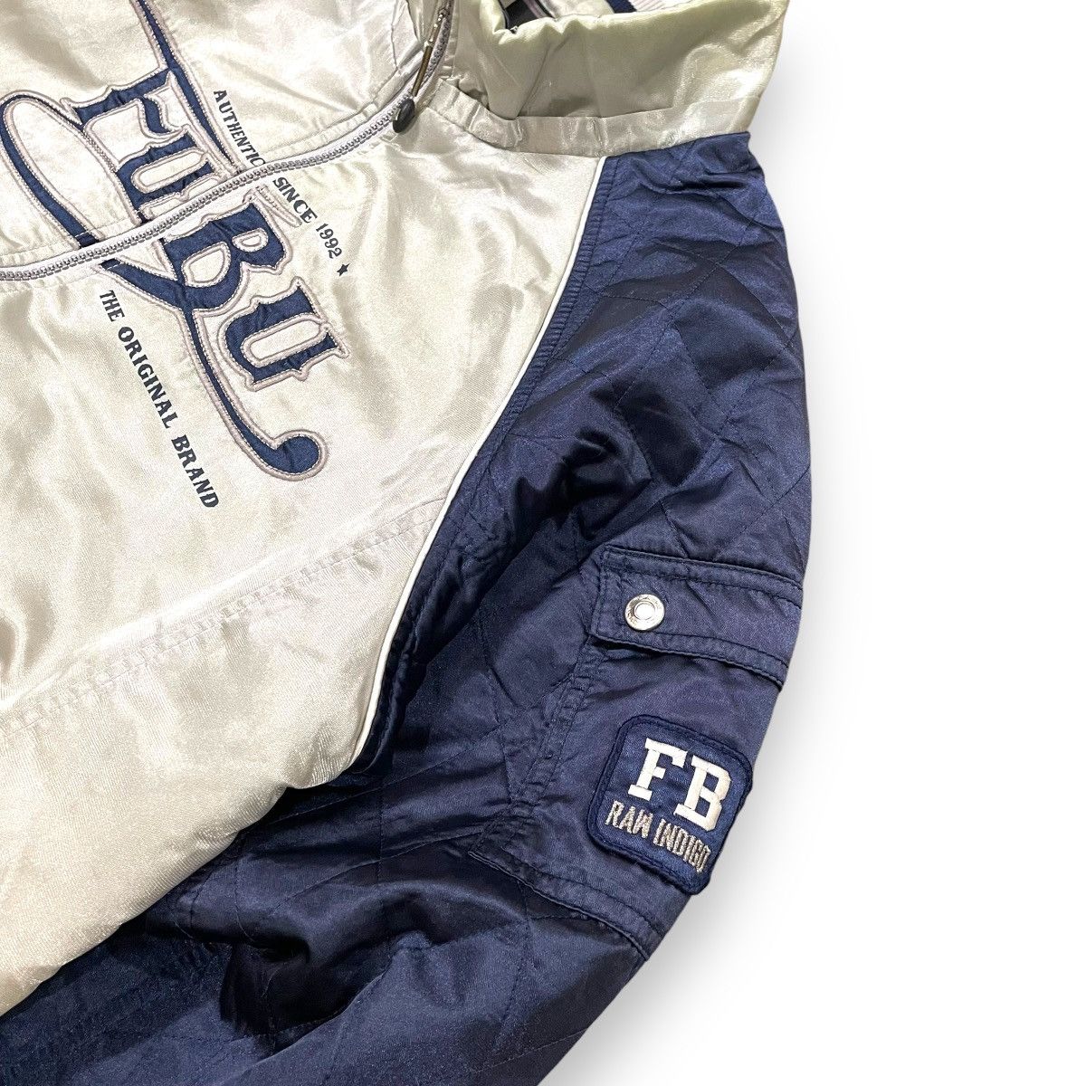 Fubu Fubu Jeans Bomber Jacket Vintage Size US L / EU 52-54 / 3 - 6 Thumbnail