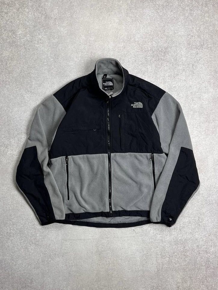 VINTAGE THE NORTH FACE NYLON FLEECE SHERPA JACKET Y2K S