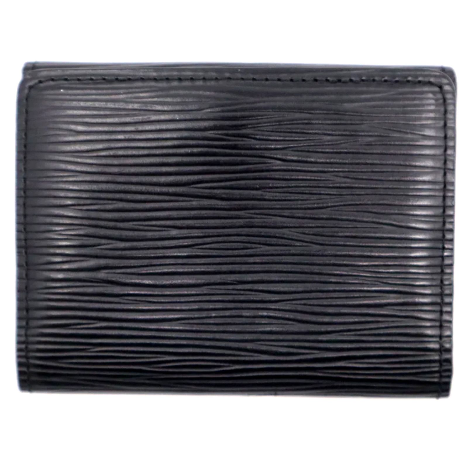 Louis Vuitton Louis Vuitton Ludlow Compact Epi Leather Coin Wallet Black Size ONE SIZE - 3 Thumbnail