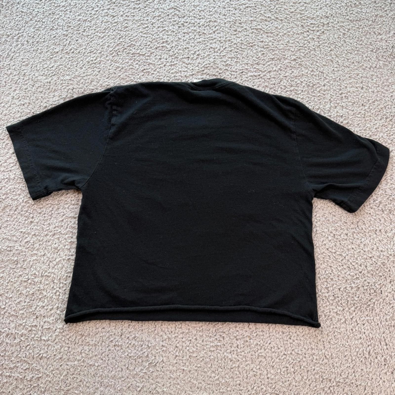 Thrasher Thrasher Magazine Flame Logo Black Cropped Baby Tee T Shirt Size XS / US 0-2 / IT 36-38 - 3 Thumbnail