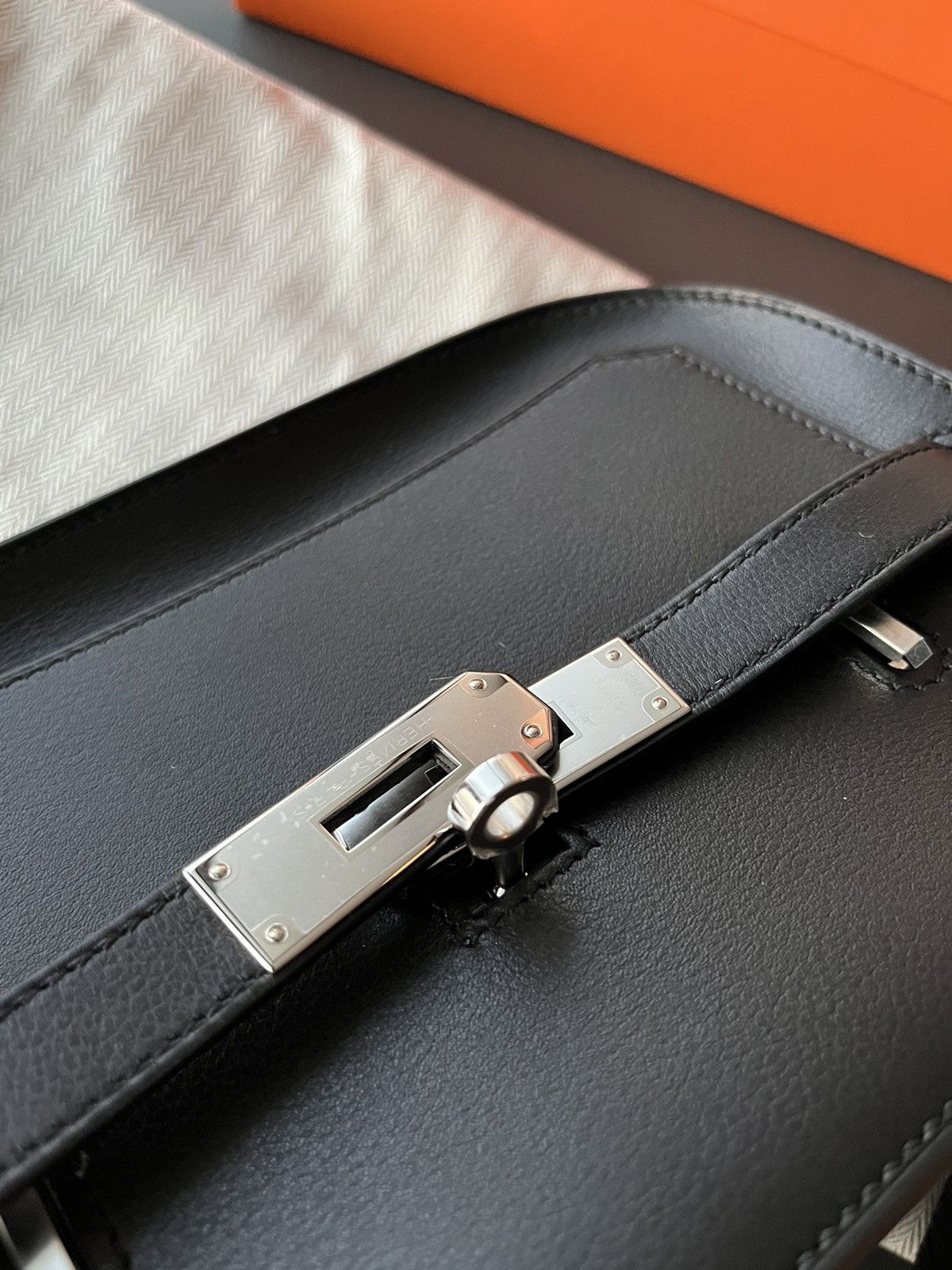 Hermes RARE Brand New Mini Jypsiere Bag Evergrain Full Set Size ONE SIZE - 7 Thumbnail