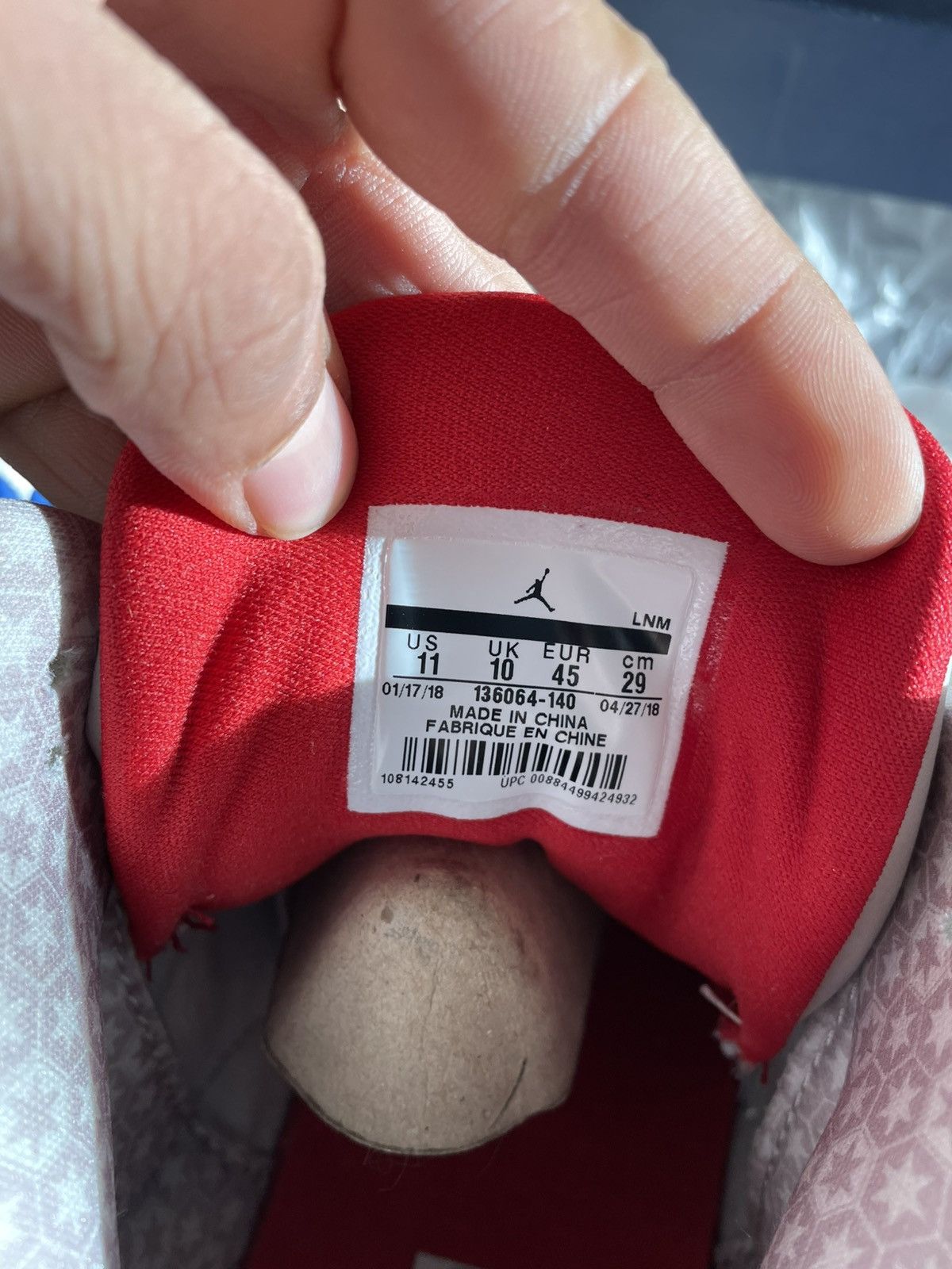 Jordan Brand Jordan 3 International Flight Size US 11 / EU 44 - 10 Thumbnail