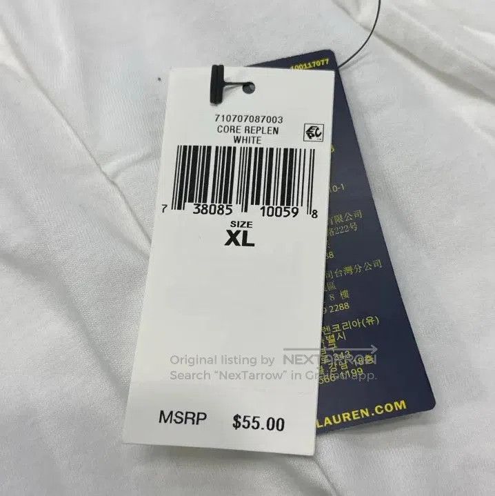 Polo Ralph Lauren Polo Ralph Lauren Logo Embroidered Solid Crew Neck T. Size US XL / EU 56 / 4 - 4 Thumbnail