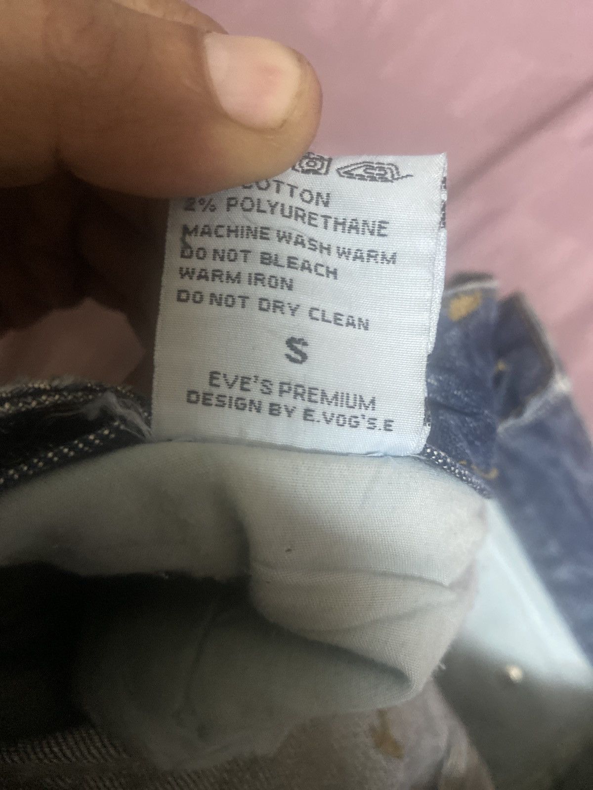 Other EVOG'SE Distressed Denim Shorts with Skull Patch Size 24" / US 00 / IT 34 - 5 Thumbnail