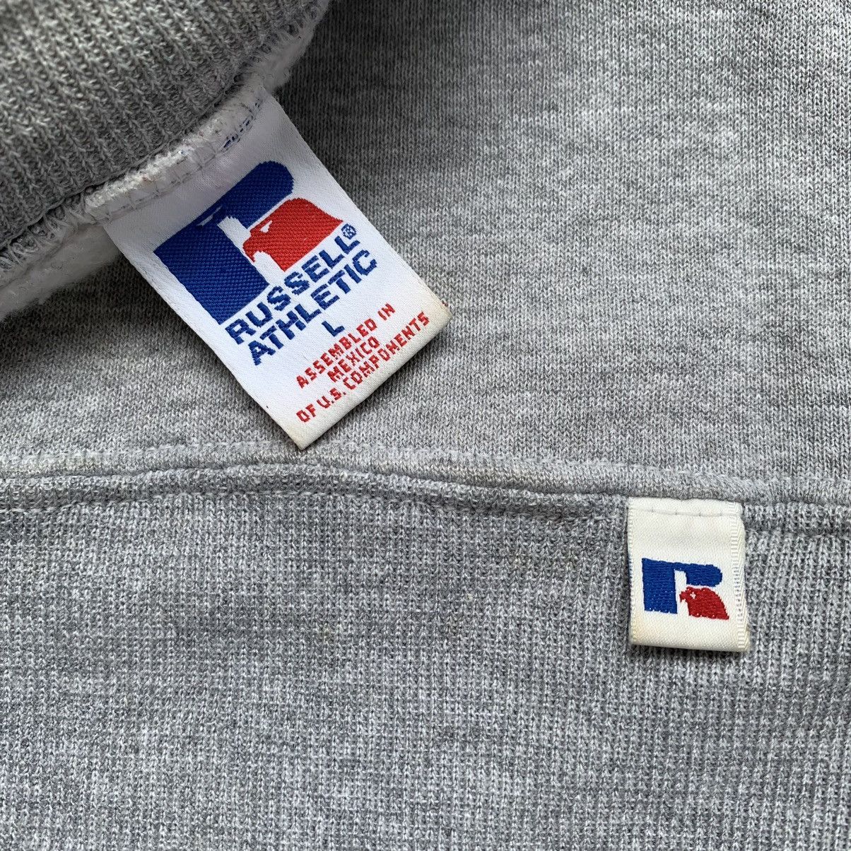 Russell Athletic × Vintage Vintage 00's Russell Athletic sweatshirt blank Size US L / EU 52-54 / 3 - 2 Thumbnail