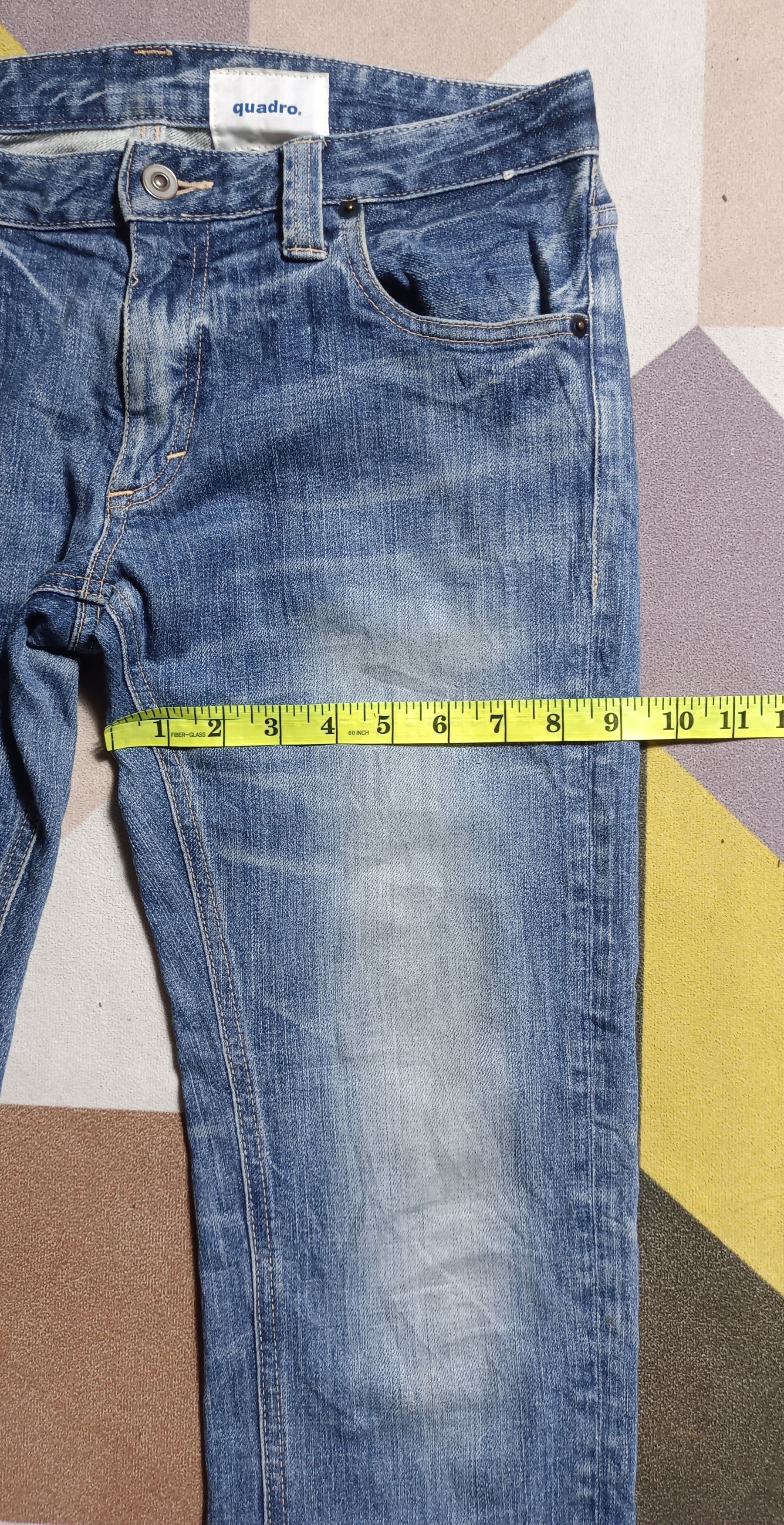Le Grande Bleu (L.G.B.) Quadro Medio Japan Denim Jeans Size US 32 / EU 48 - 14 Thumbnail