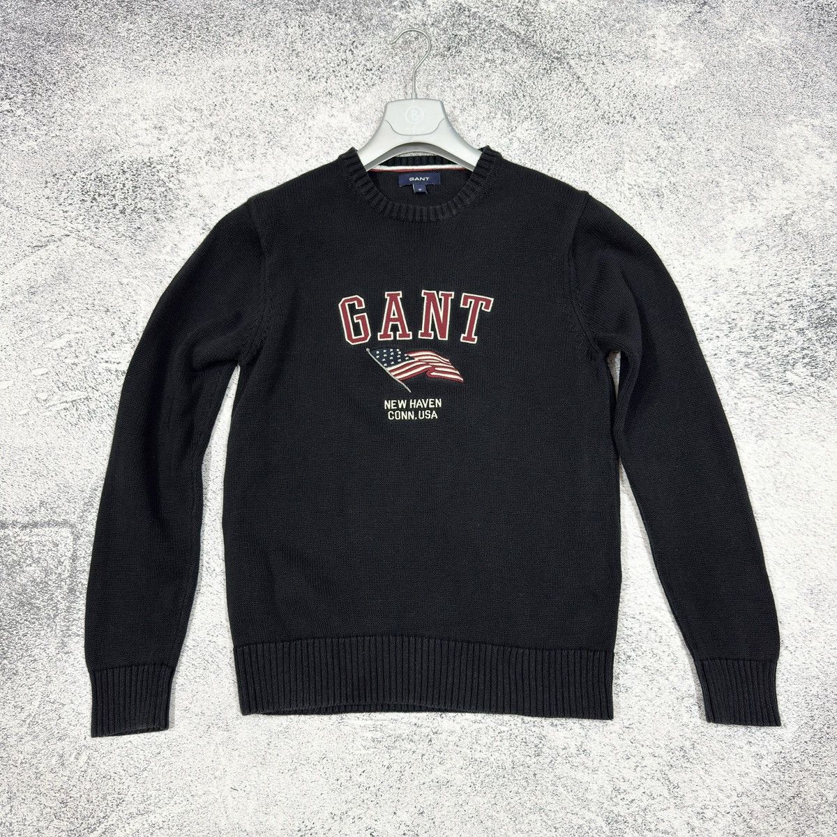 Designer × Gant Gant Mens Black Cotton Sweater M size Size US M / EU 48-50 / 2 - 1 Thumbnail