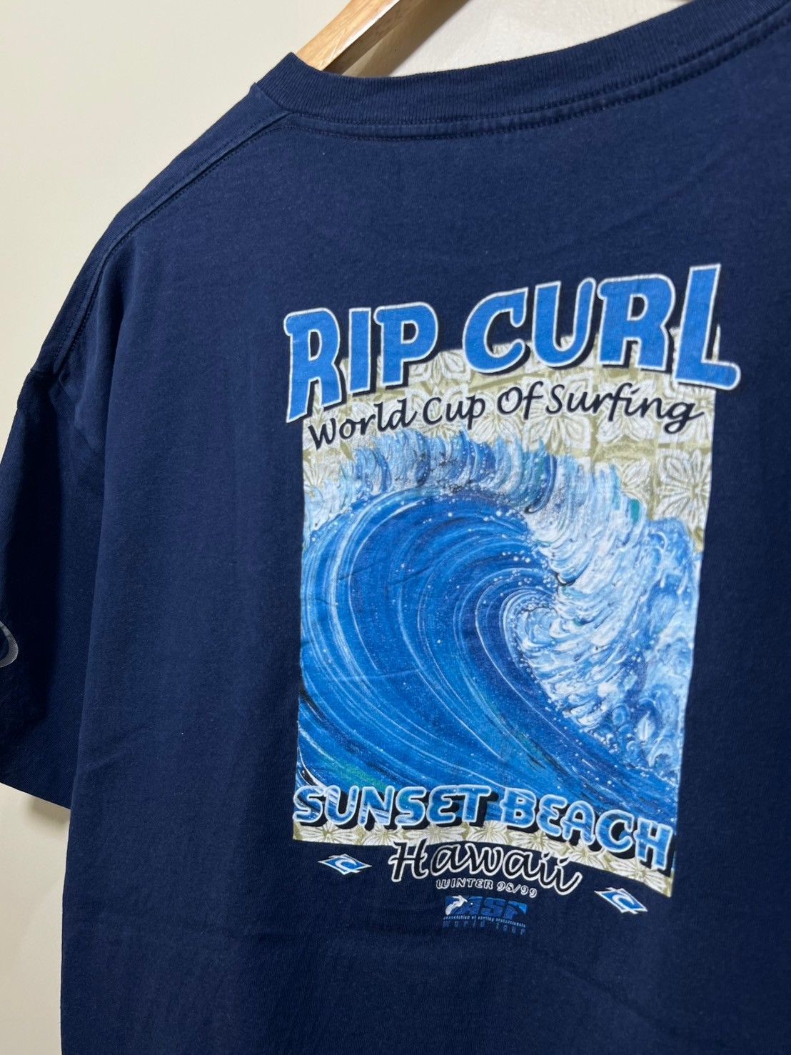 G Shock × Rip Curl × Vintage Vintage 90's Rip Curl shirt Vans G-Shock Triple Crown bnz01 Size US XL / EU 56 / 4 - 1 Thumbnail