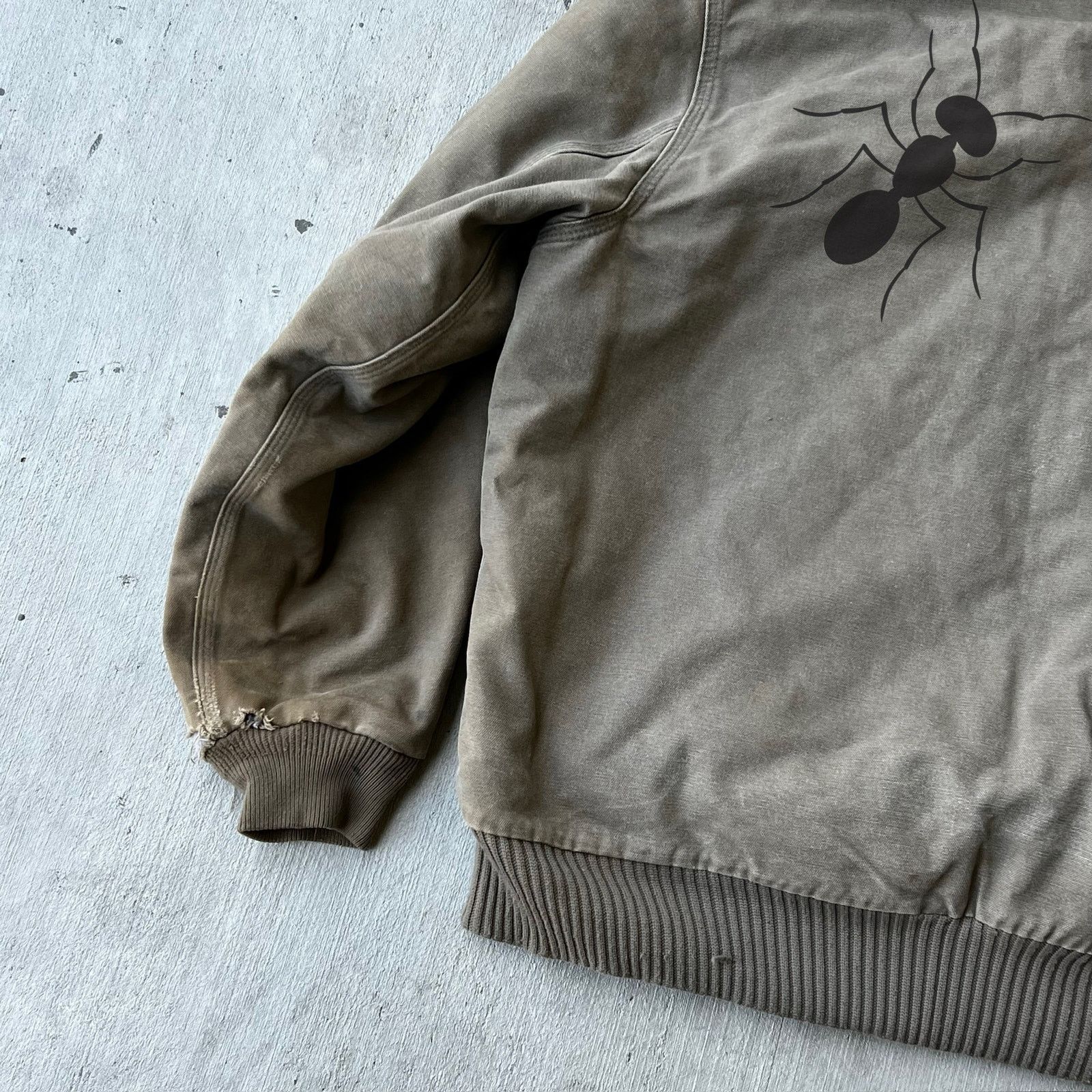 Carhartt × Vintage Carhartt J130 DES brown hooded work wear jacket Size US XL / EU 56 / 4 - 14 Thumbnail