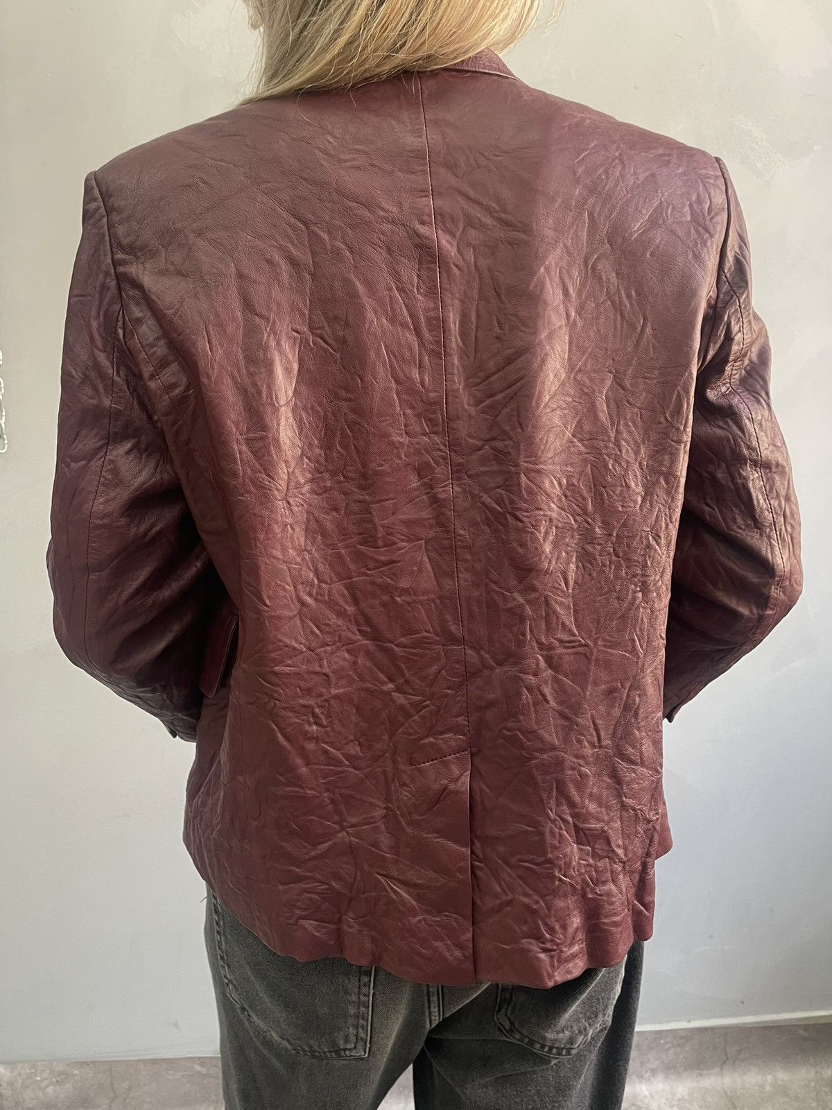 Zadig & Voltaire Avant garde Zadig Voltaire leather blazer y2k Size US XXS / EU 40 - 10 Thumbnail