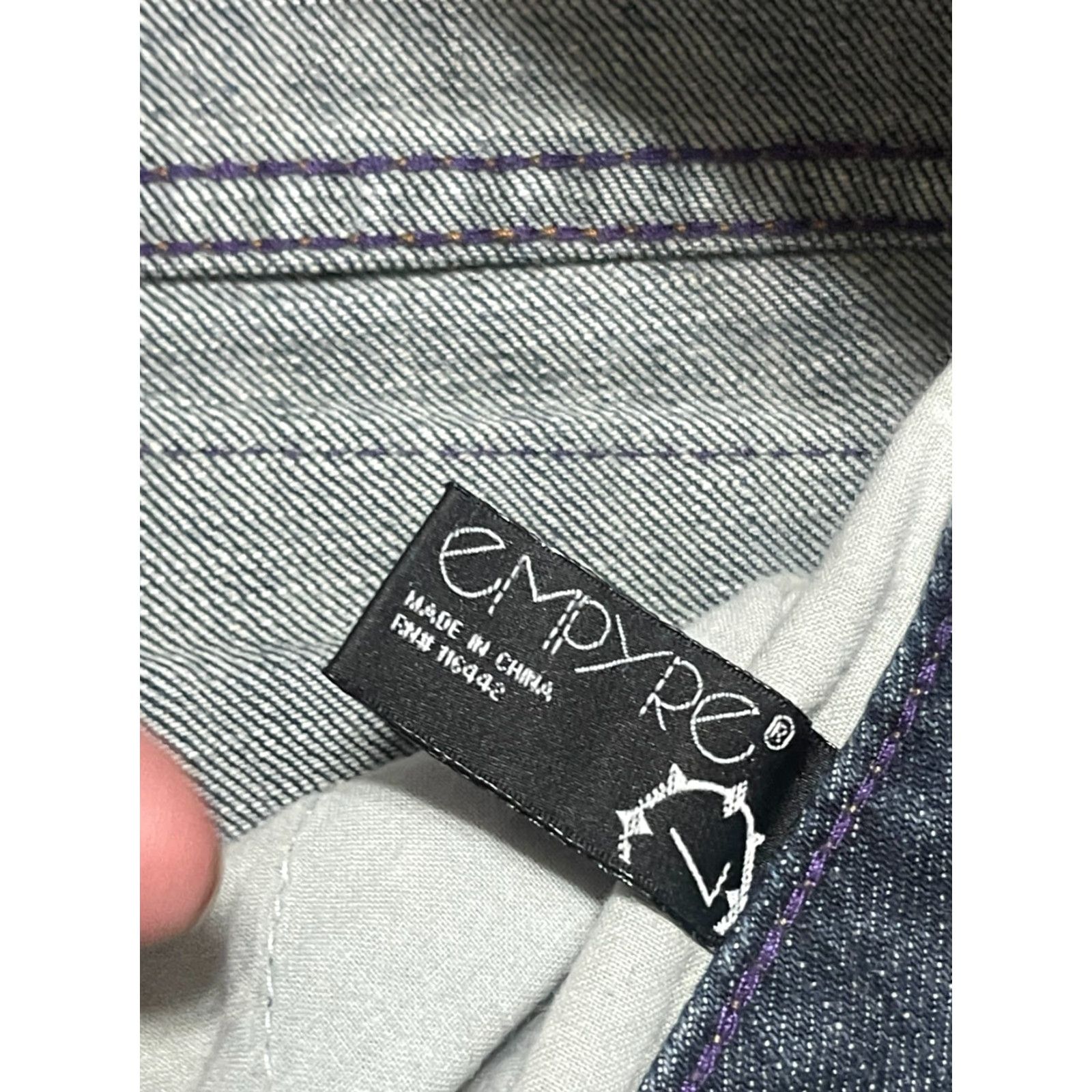 Empyre Empyre Jeans, Women's Size 30, Blue, Denim, Raven, Skinny Jeans, Regular, Inseam 29.5 in, 30, Solid, Jeans, Women, Fall, Spring, Summer, 29.5in, Blue Size 30" / US 8 / IT 44 - 5 Thumbnail