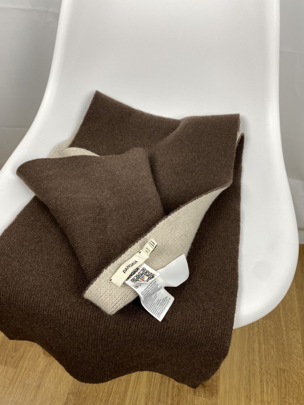 Pangaia Pangaia Double-sided Cashmere Long Scarf Size ONE SIZE - 4 Thumbnail