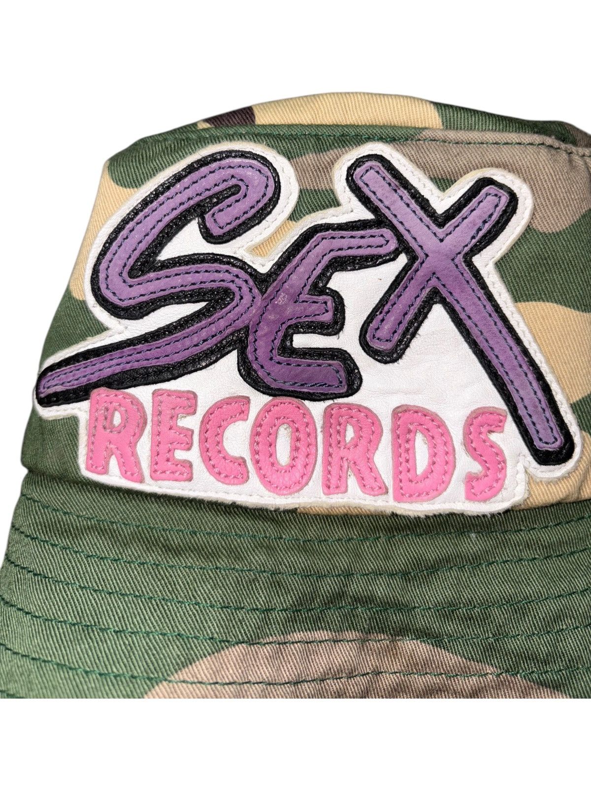 Matty Boy Chrome Hearts Matty Boy Camo Sex Records Bucket Hat logo Size ONE SIZE - 2 Thumbnail