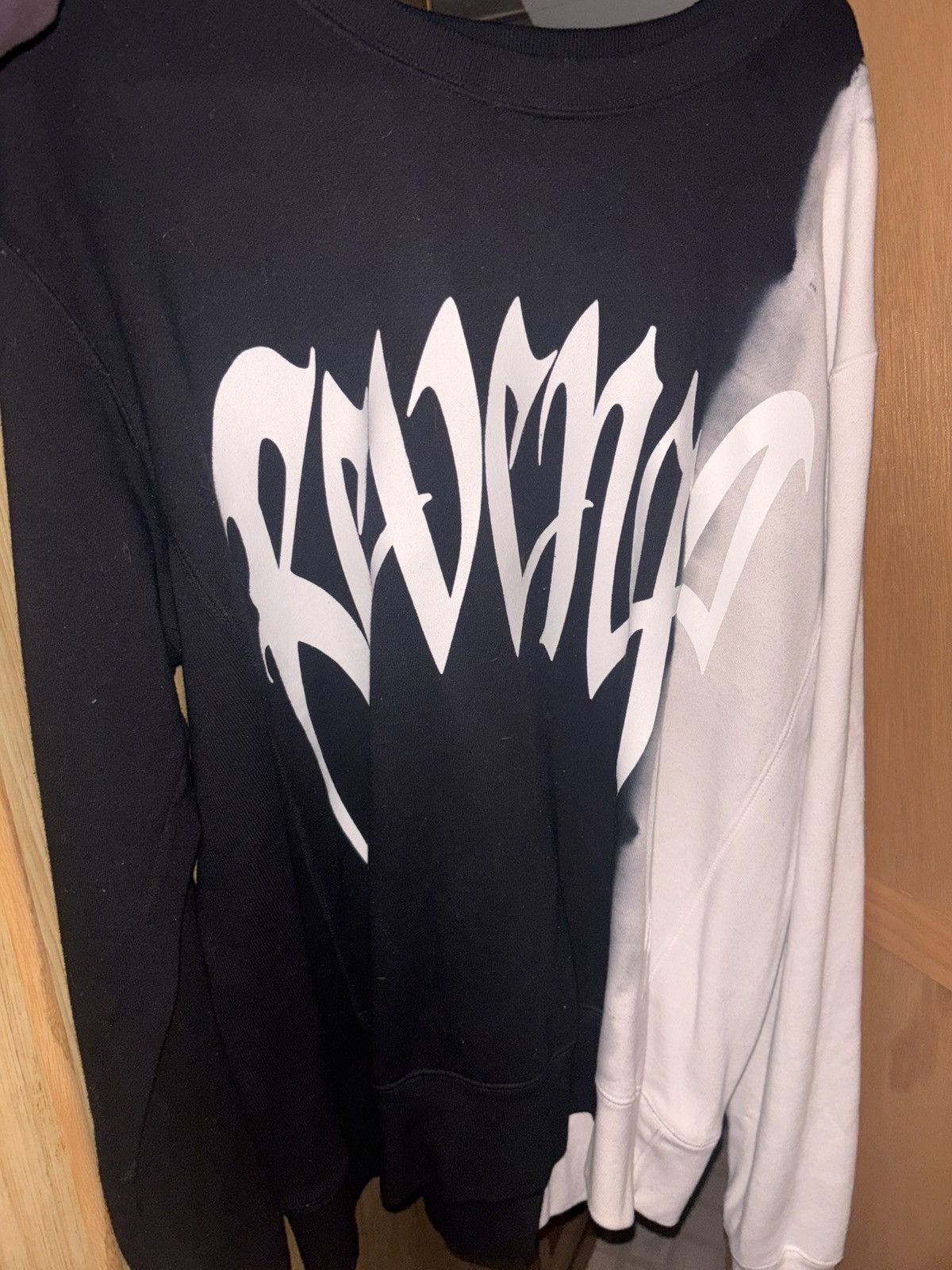 Revenge Revenge Half And Half Sweatshirt Size US M / EU 48-50 / 2 - 1 Thumbnail