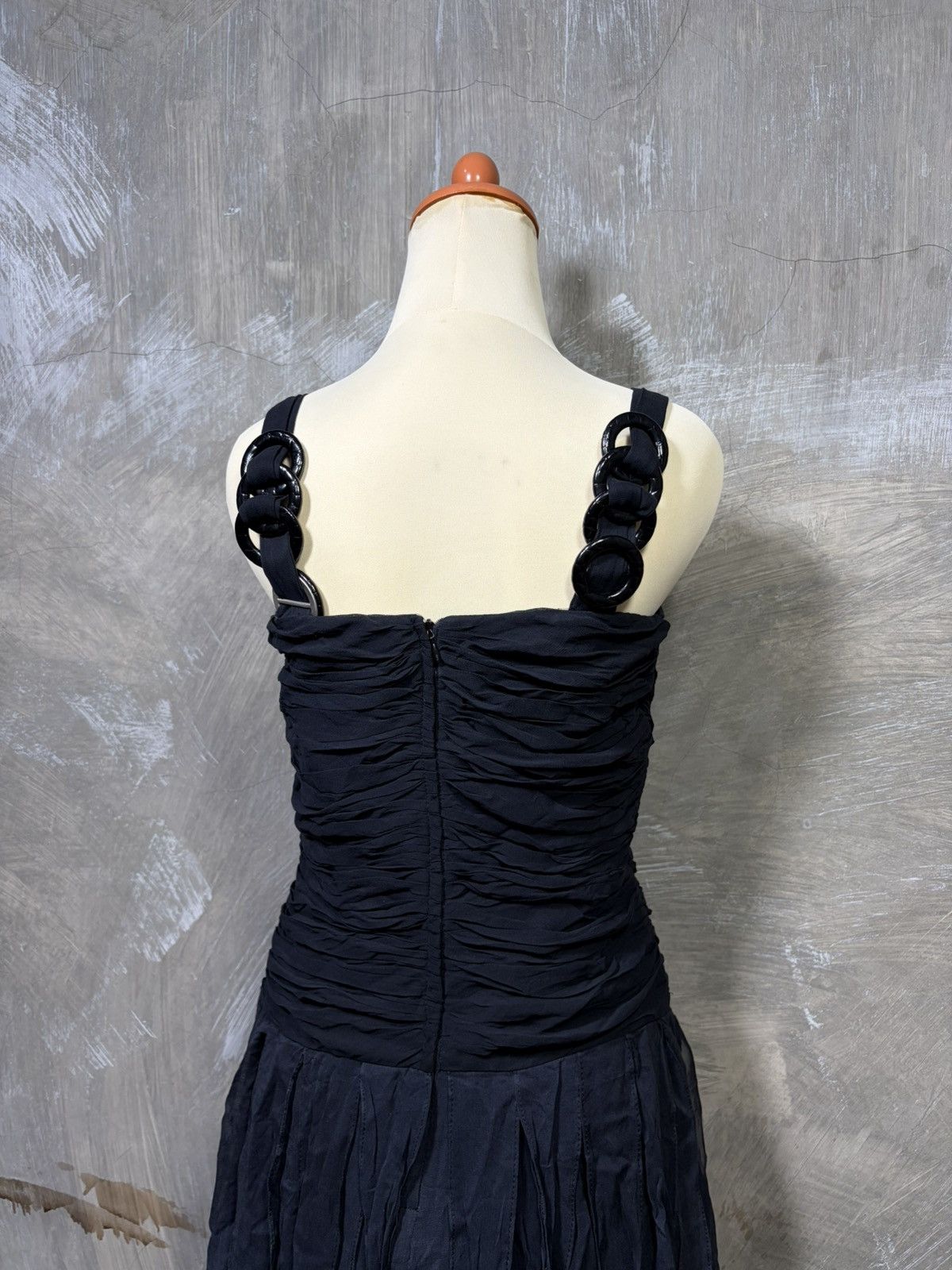 Japanese Brand Mojo S Phine New York Women Midi Dress Size M / US 6-8 / IT 42-44 - 5 Thumbnail