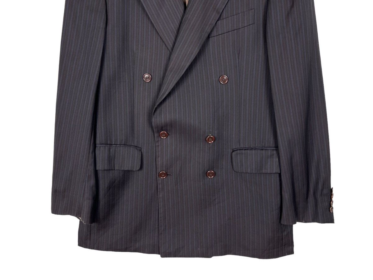 Other 🔥 MICHELANGELO PINSTRIPE DOUBLE BREAST BLAZER MADE IN ITALY Size US M / EU 48-50 / 2 - 3 Thumbnail