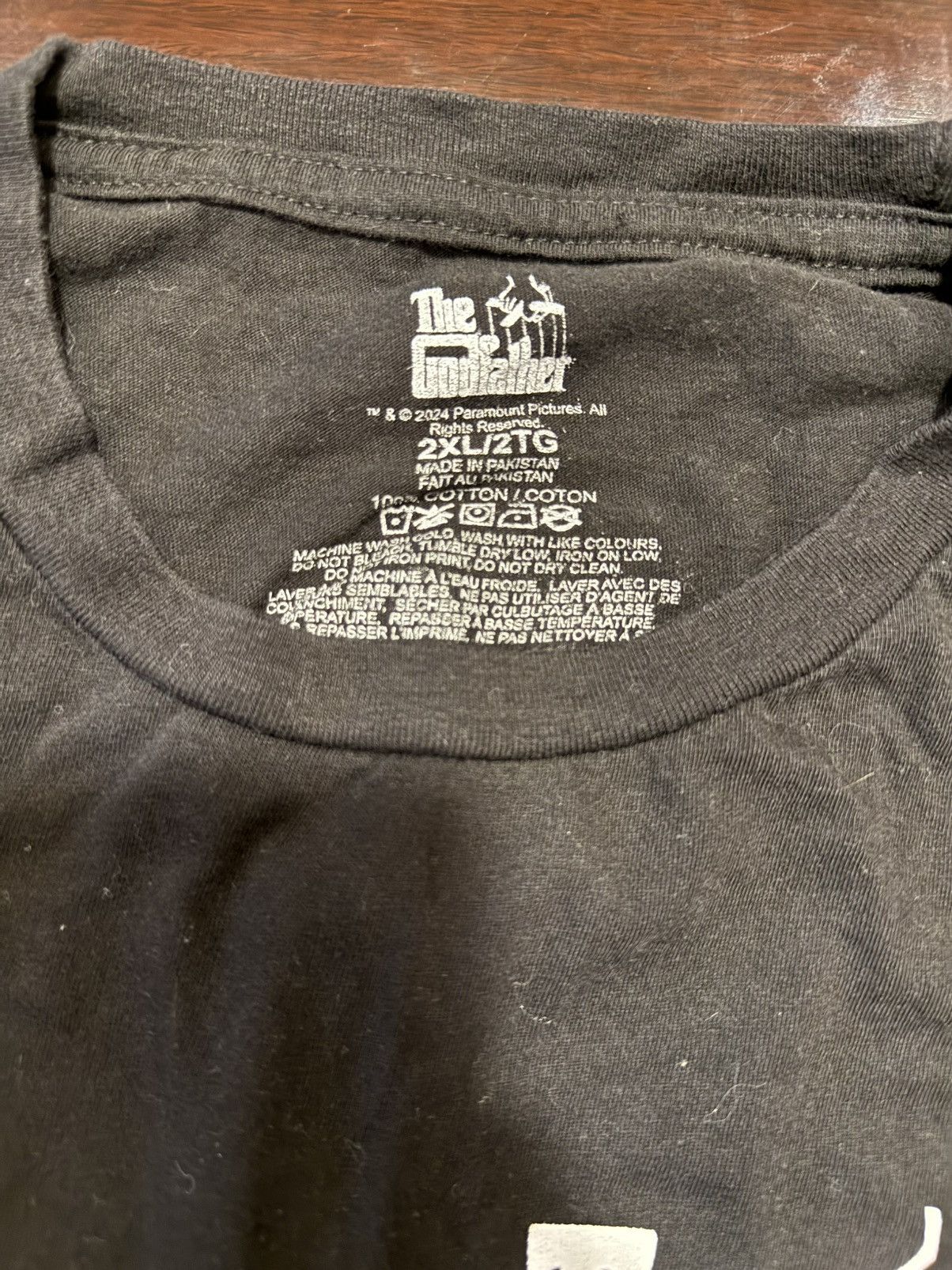 Vintage “The GodFather” Vintage T-Shirt 2XL Size US XXL / EU 58 / 5 - 2 Thumbnail