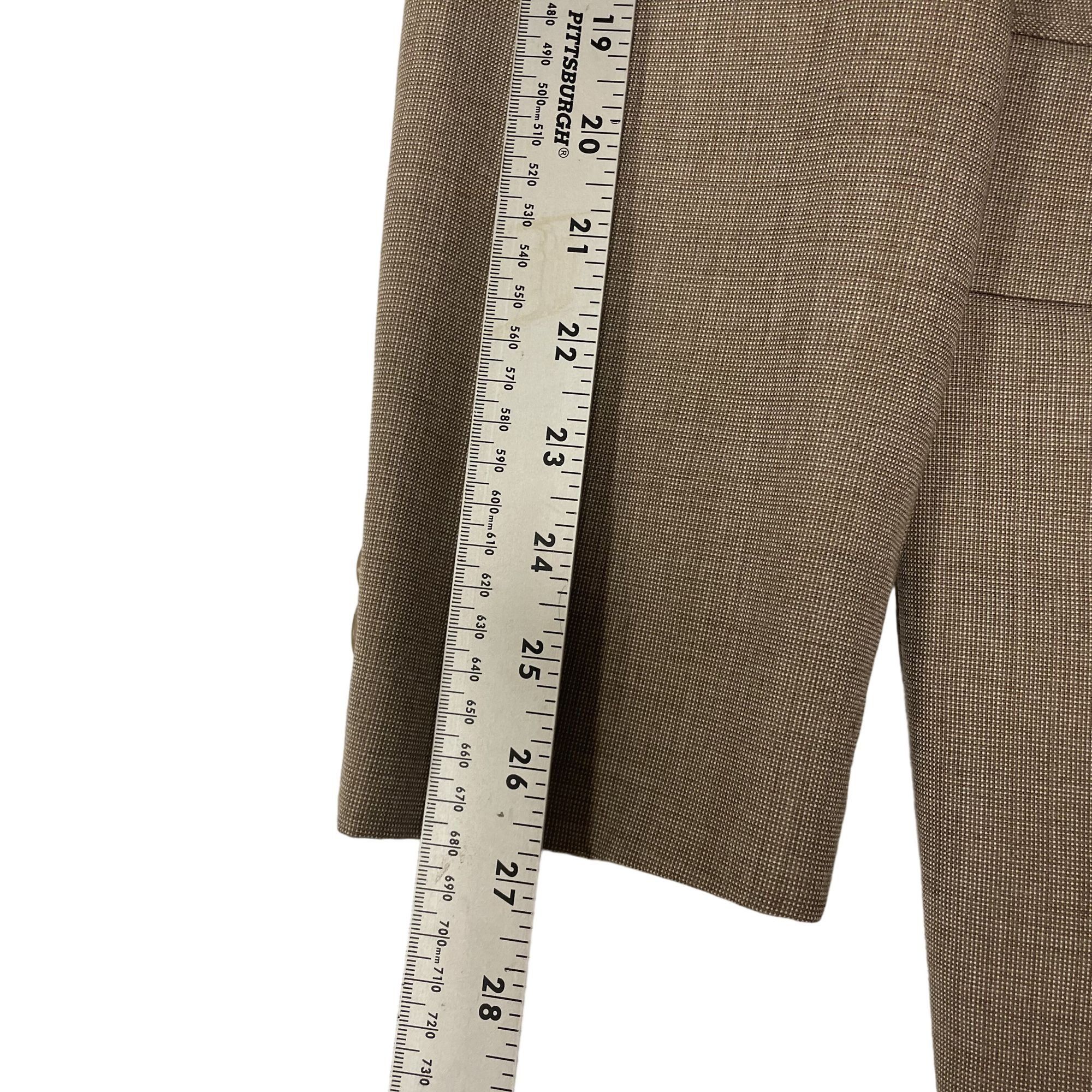 Other Vtg BESPOKE Brown Twill Sport Coat Hand Made Jacket Size 38L - 9 Thumbnail