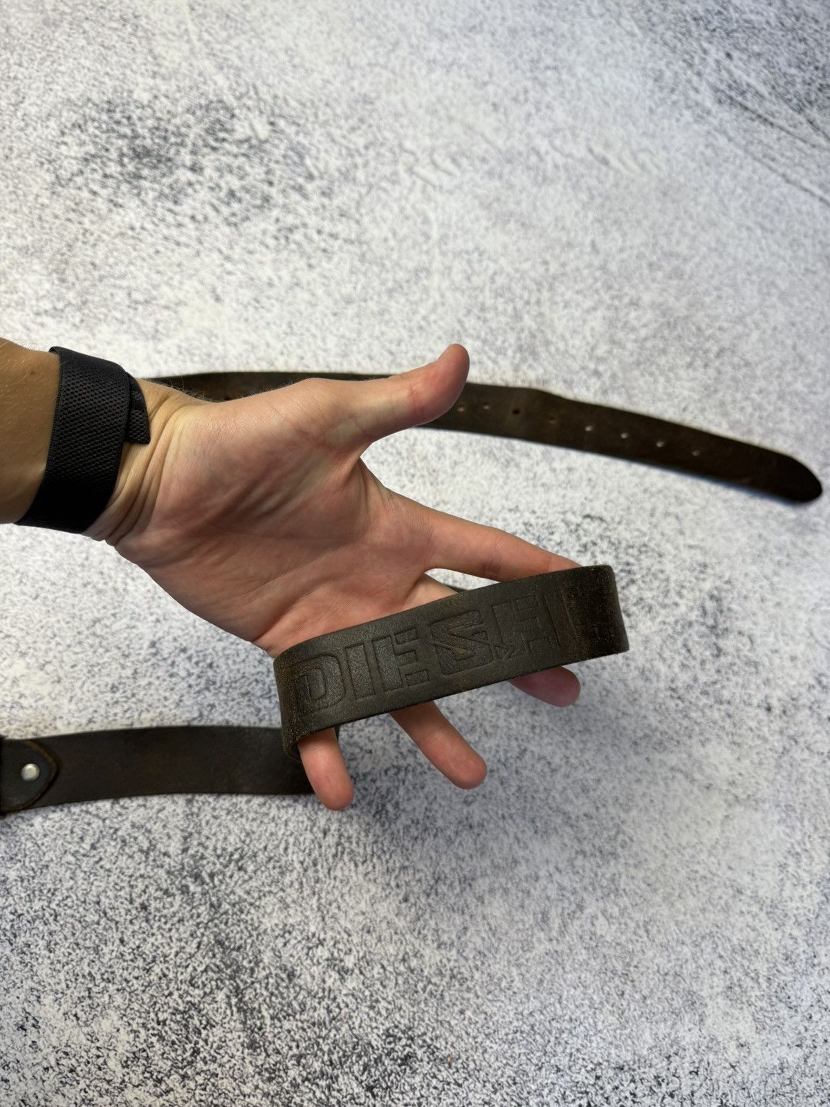 Diesel Vintage Diesel Belts Leather Japanese Brand Y2K streetwear Size ONE SIZE - 9 Thumbnail