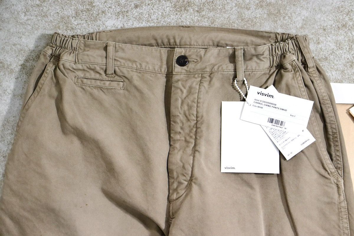 Visvim Visvim 24ss Carrol Chino Pants Dmgd size2 Size US 35 - 4 Thumbnail