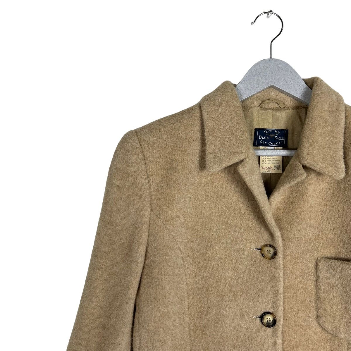 Les Copains 🔥 BLUE EAGLE LES COPAINS WOOL ALPACA JACKET MADE IN ITALY Size L / US 10 / IT 46 - 7 Thumbnail