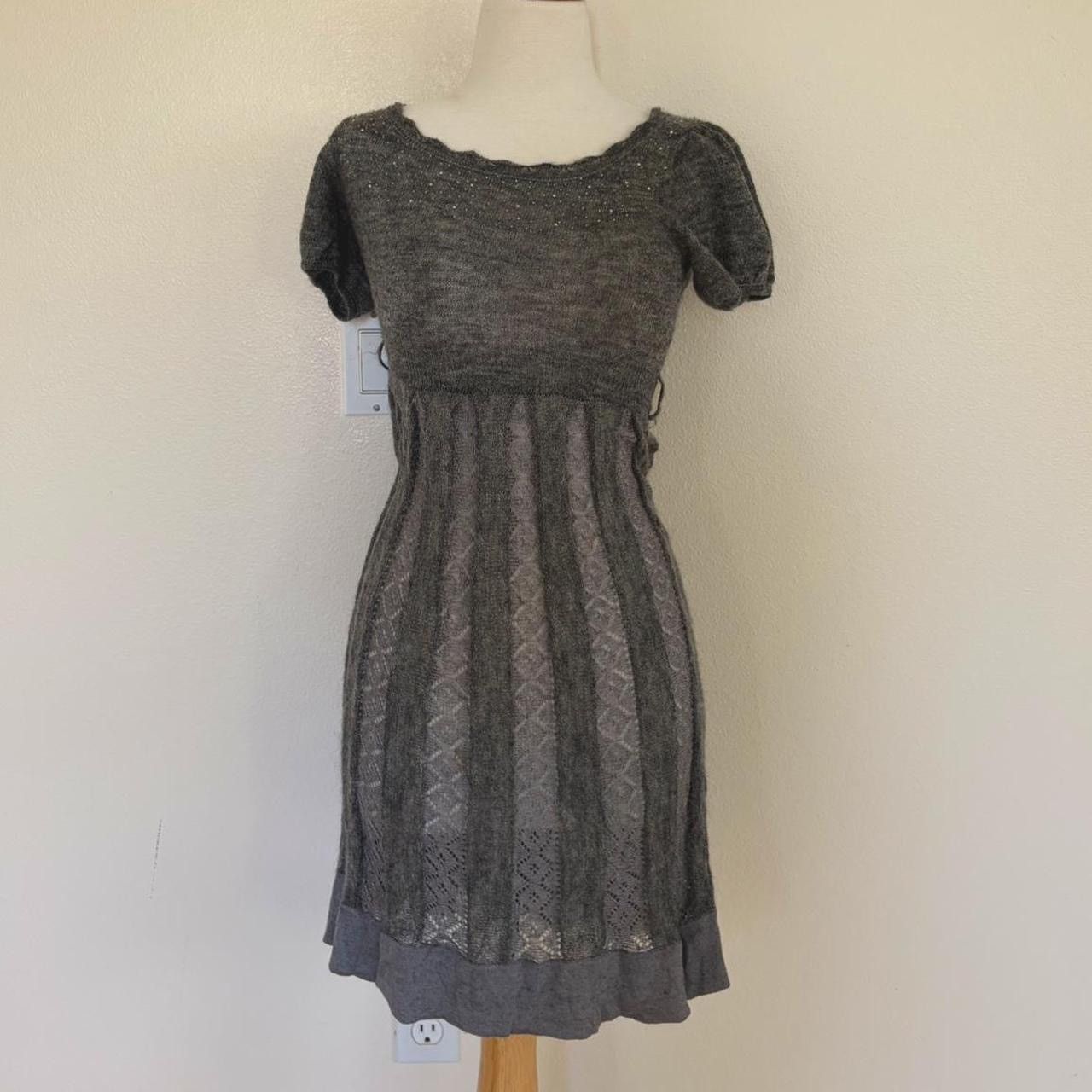 Japanese Brand Japanese Wool Babydoll “Private Label” Dress Made in Japan Size S / US 4 / IT 40 - 8 Thumbnail