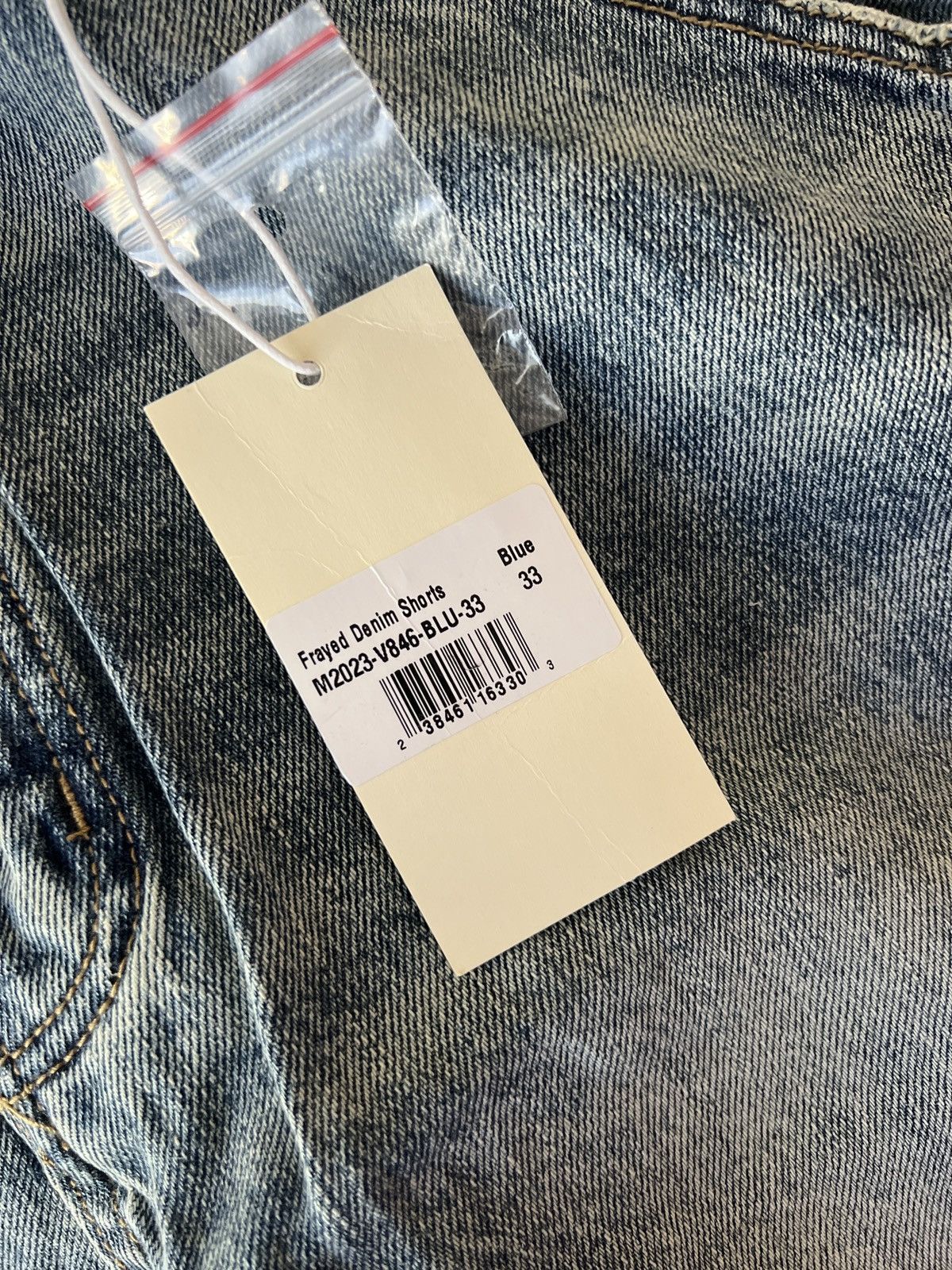 MNML MNML Denim Shorts Size US 33 - 3 Thumbnail