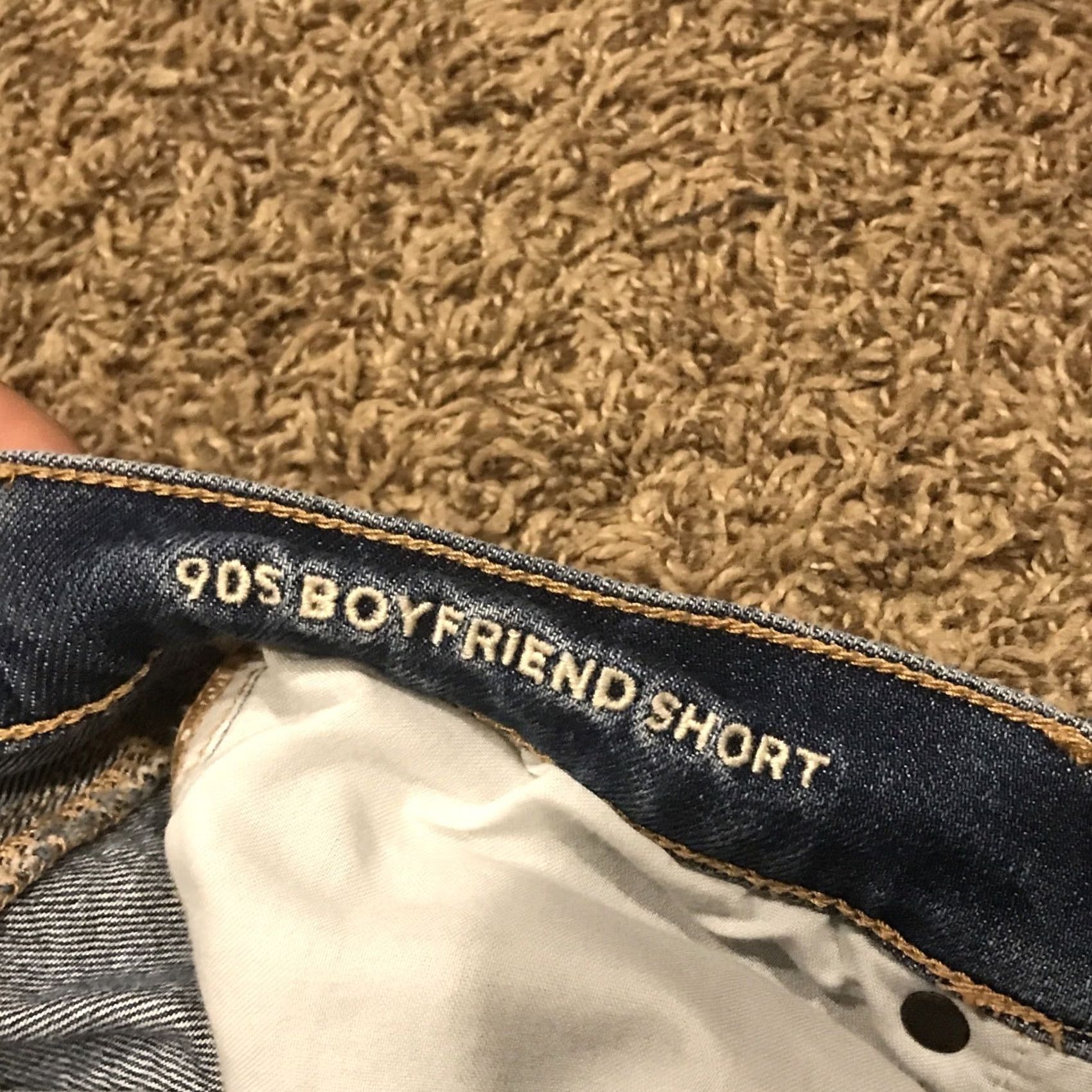 American Eagle Outfitters American Eagle Womens 905 Boyfriend Shorts Size 2 Blue Denim A47 Size 26" / US 2 / IT 38 - 3 Thumbnail