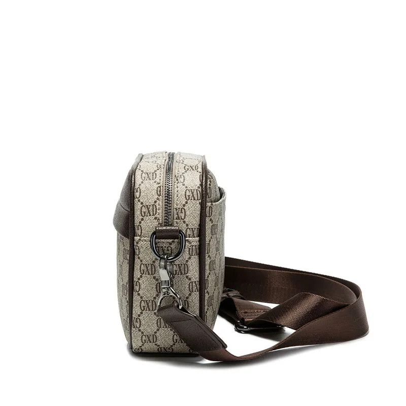 Leather × Vintage Leather Waterproof Crossbody Bag Size ONE SIZE - 4 Thumbnail