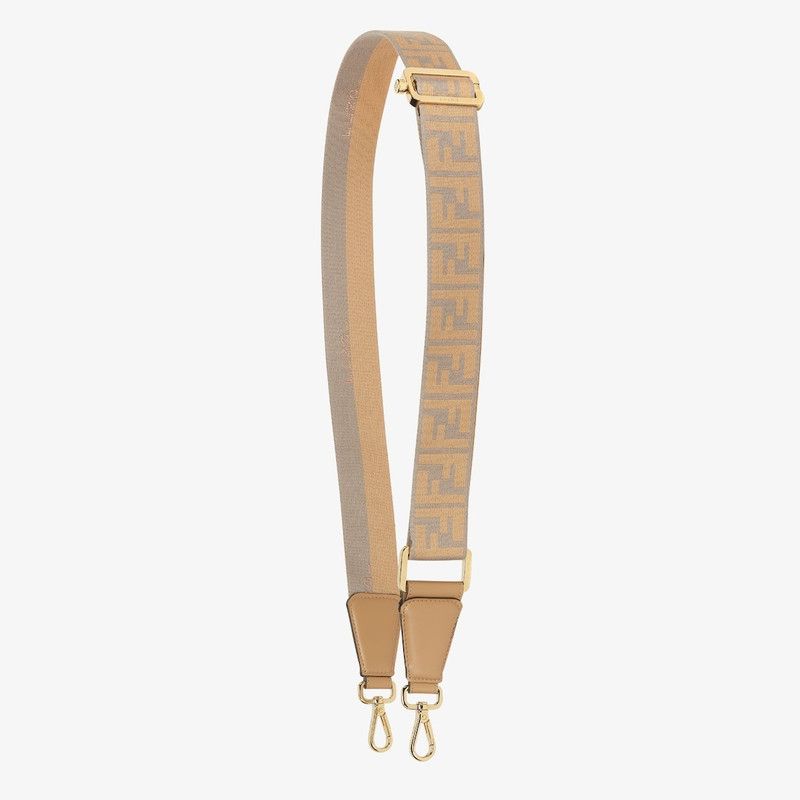 Fendi o1s1wg110226 Size : OS / Strap You in Gray/Beige Size ONE SIZE - 1 Thumbnail