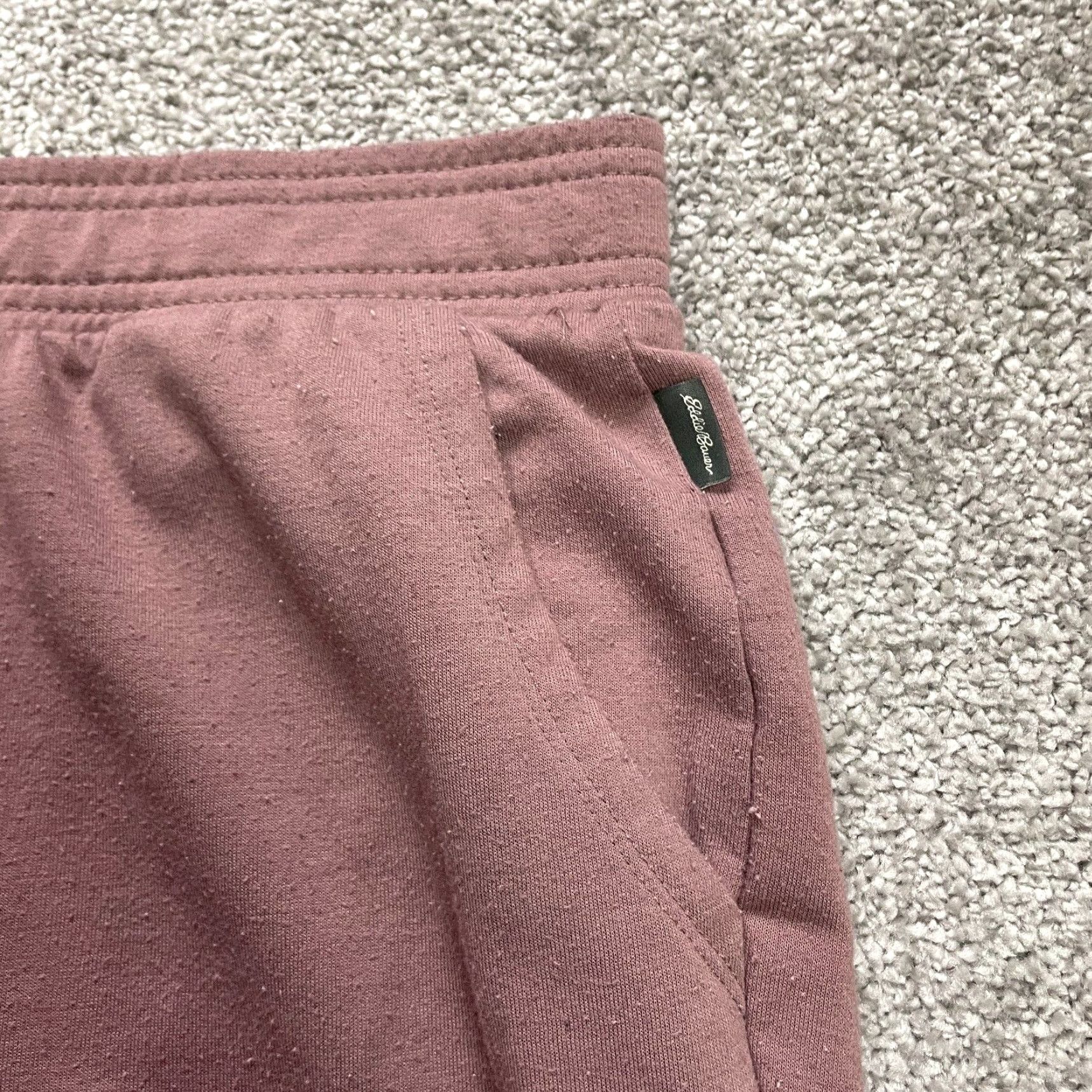Eddie Bauer Eddie Bauer Sweatpants Womens Small Old Rose Tapered Leg Casual 29x28 Size 28" / US 6 / IT 42 - 7 Thumbnail