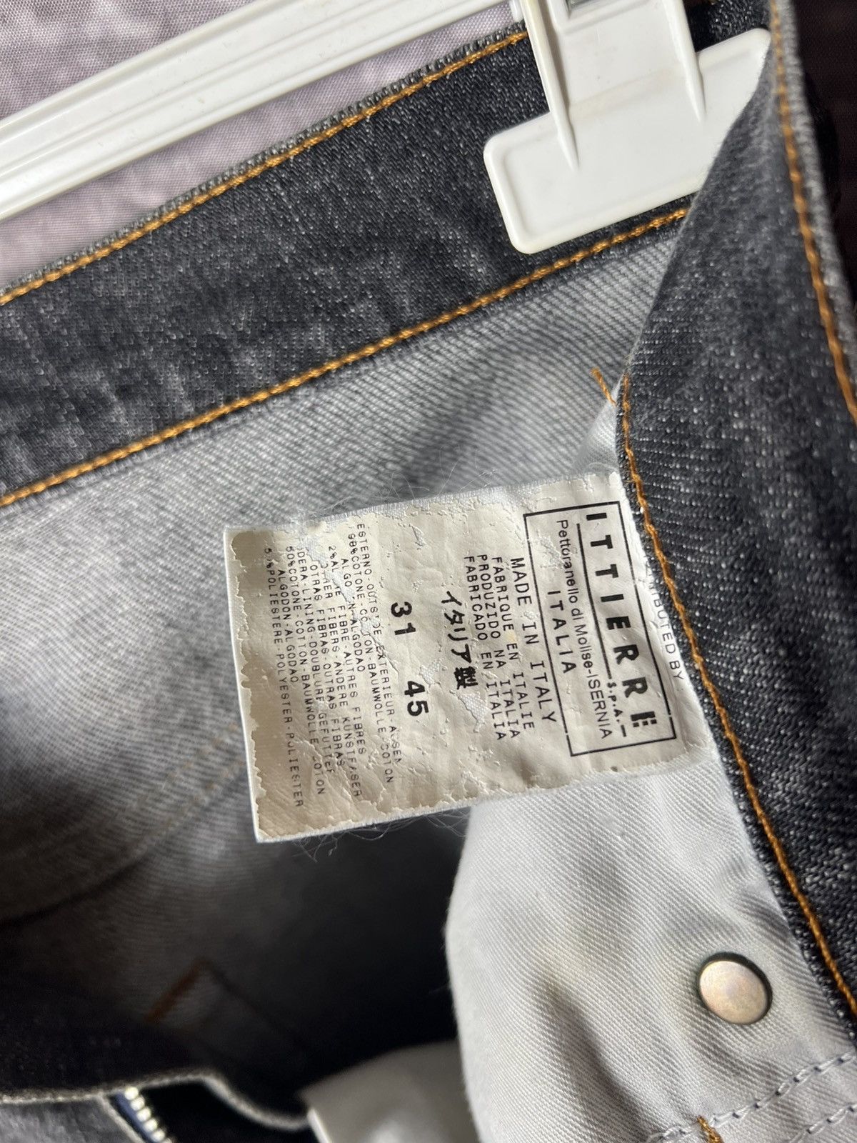 Versace Versace Vintage Washed Denim Jeans Y2K Size US 31 - 12 Thumbnail