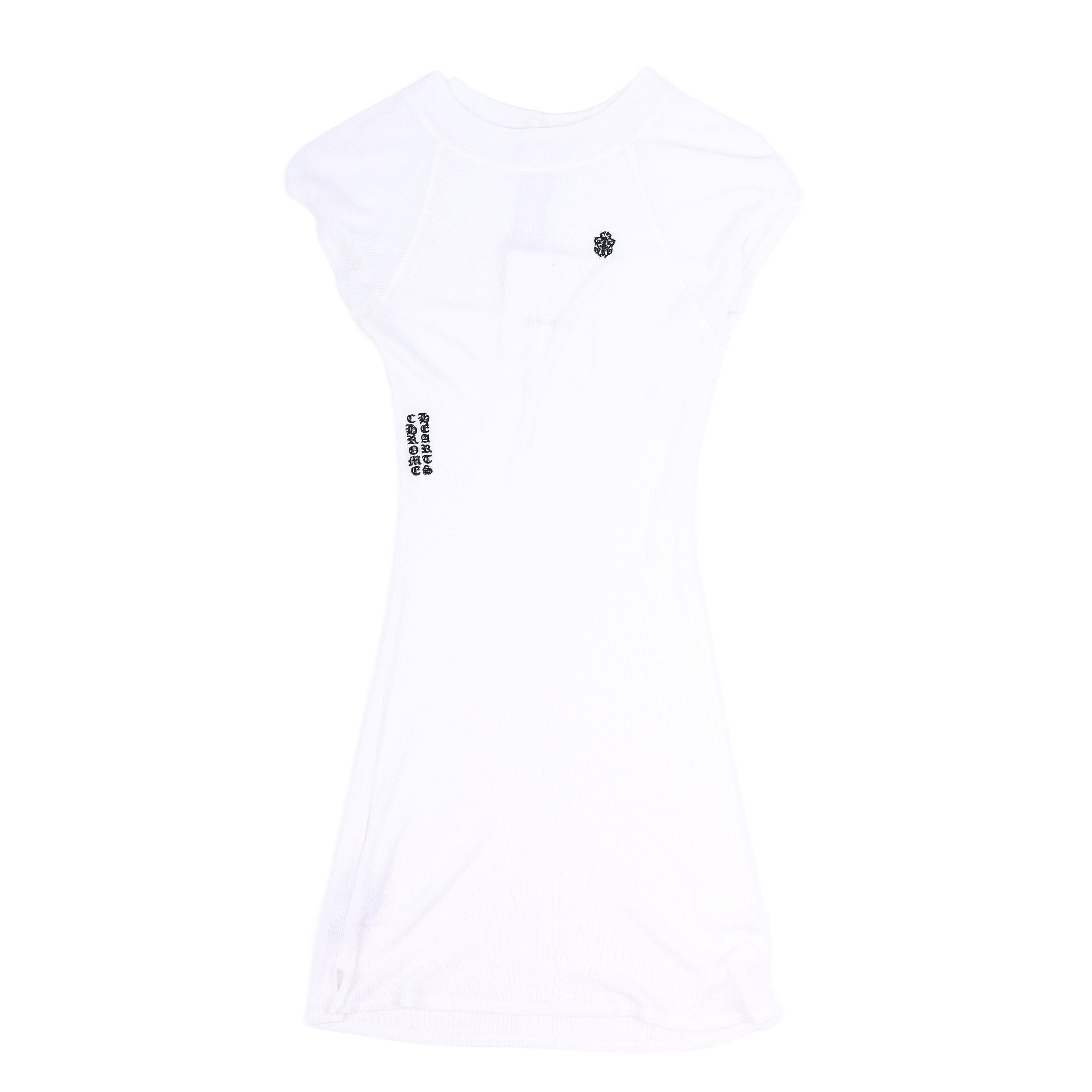 Chrome Hearts Chrome Hearts Womans White SCRIPT Mock Neck Size S / US 4 / IT 40 - 1 Thumbnail