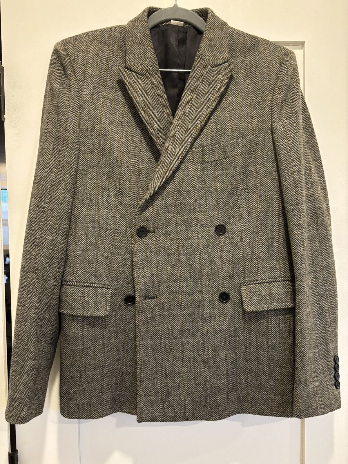 Stella McCartney Stella McCartney Wool Double Breasted Blazer in Brown Size 38R - 5 Thumbnail
