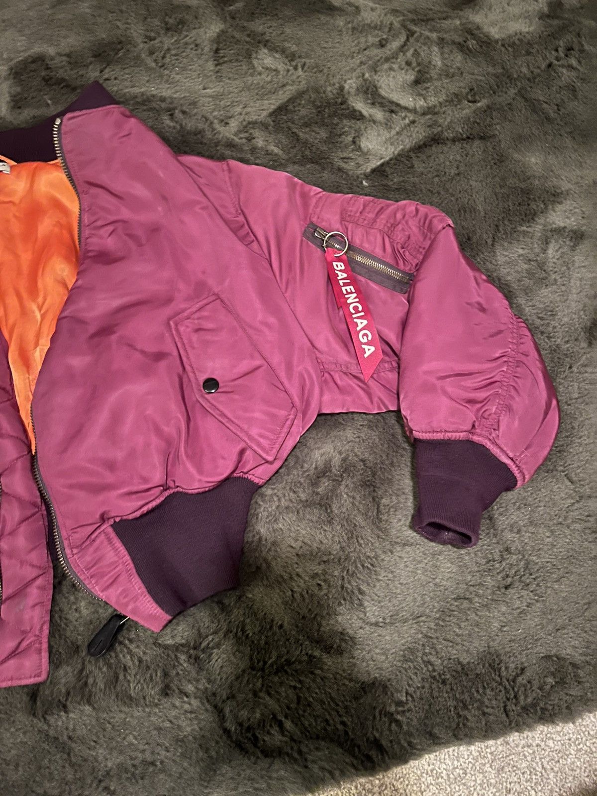 Balenciaga 2016 Balenciaga Bomber Jacket Size US S / EU 44-46 / 1 - 10 Thumbnail