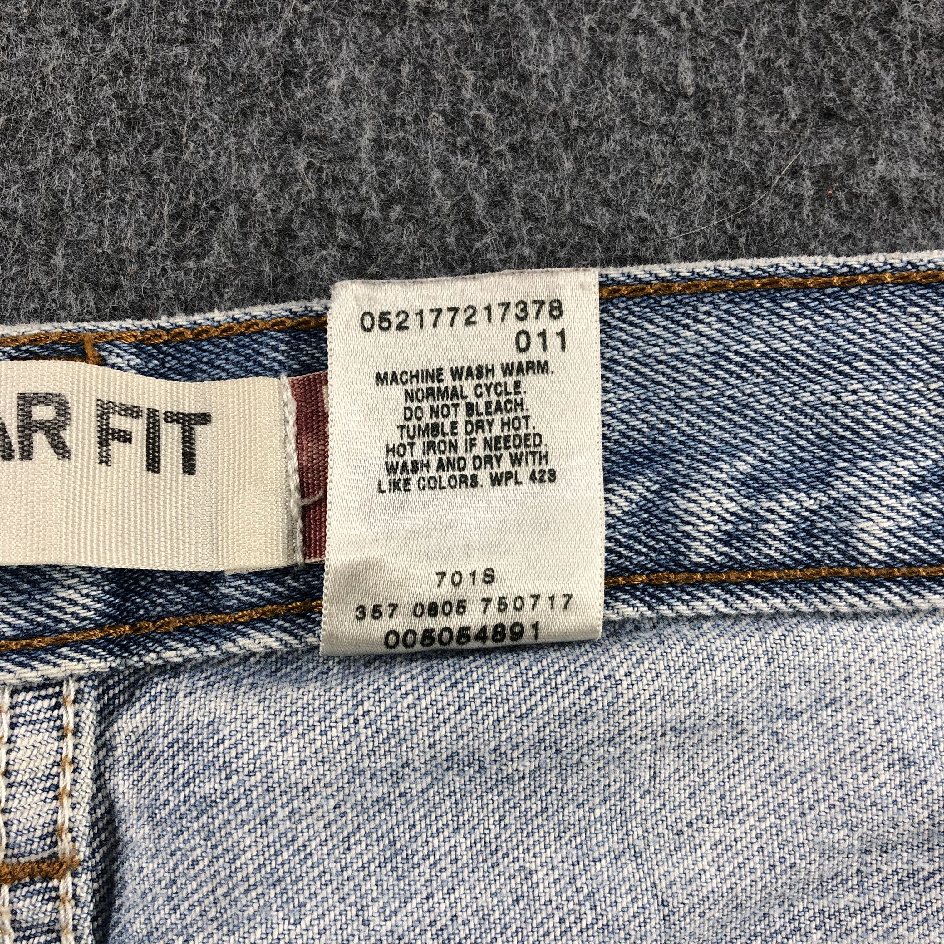Levi's × Vintage Vintage Light Wash Levis 505 Jeans-J1534 Size US 36 / EU 52 - 13 Thumbnail