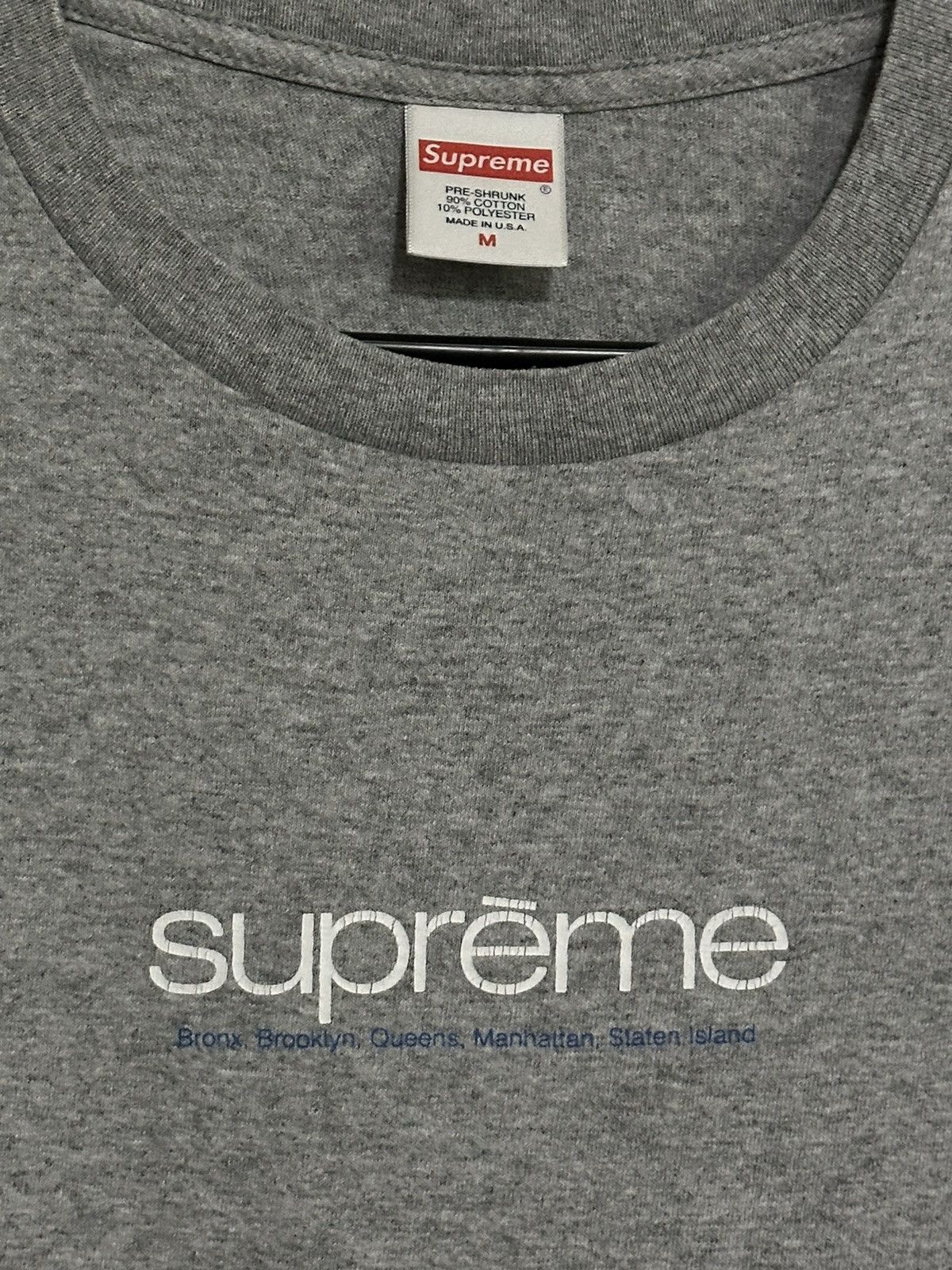 Supreme Supreme Five Boroughs Tee Size US M / EU 48-50 / 2 - 2 Thumbnail
