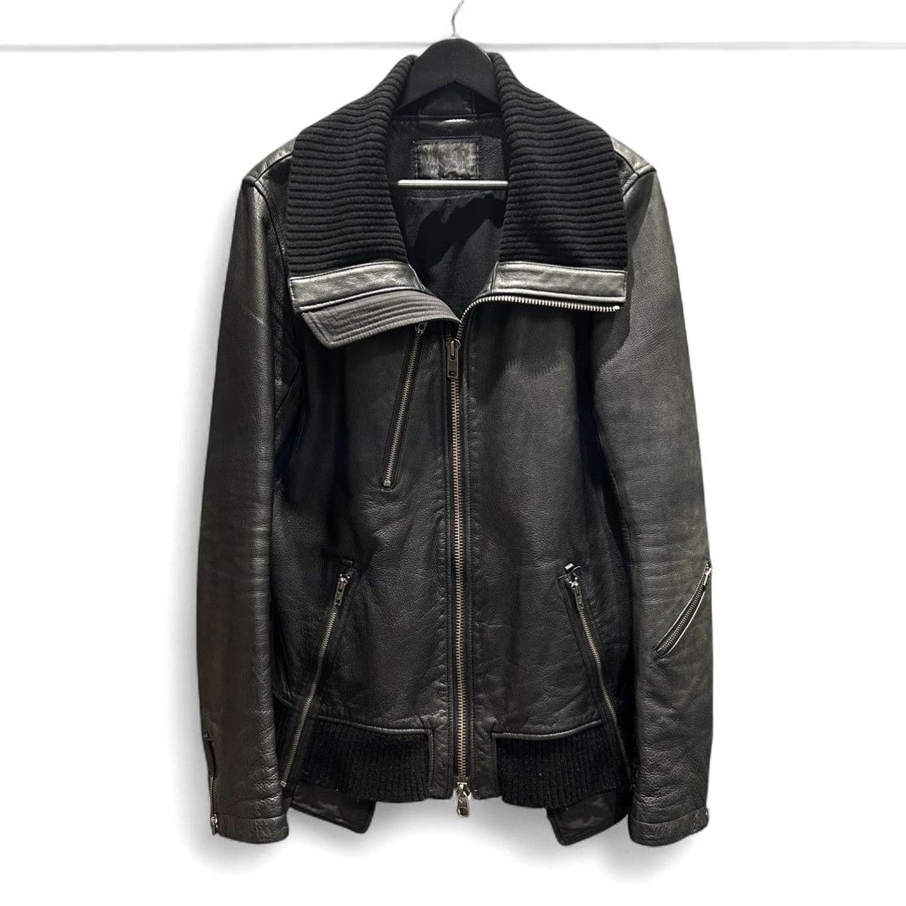 Men's Le Grande Bleu (L.G.B.) Leather Jackets | Grailed