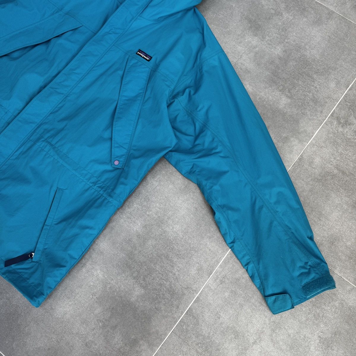 Patagonia Vintage Patagonia Nylon Storm Coat Jacket 90s Blue Size XL Size US XL / EU 56 / 4 - 5 Thumbnail