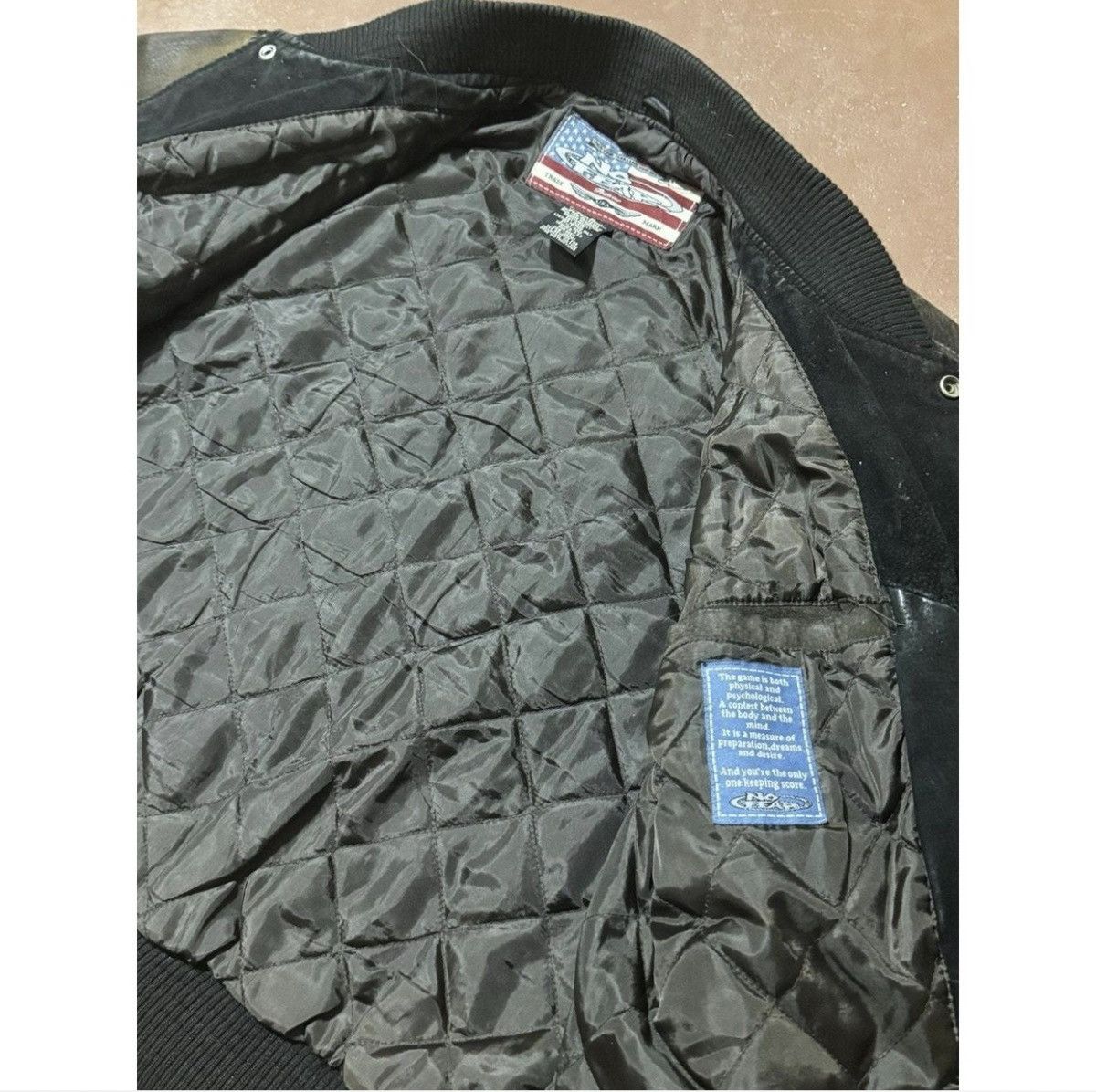 No Fear Y2K No Fear leather bomber jacket Size US M / EU 48-50 / 2 - 5 Thumbnail