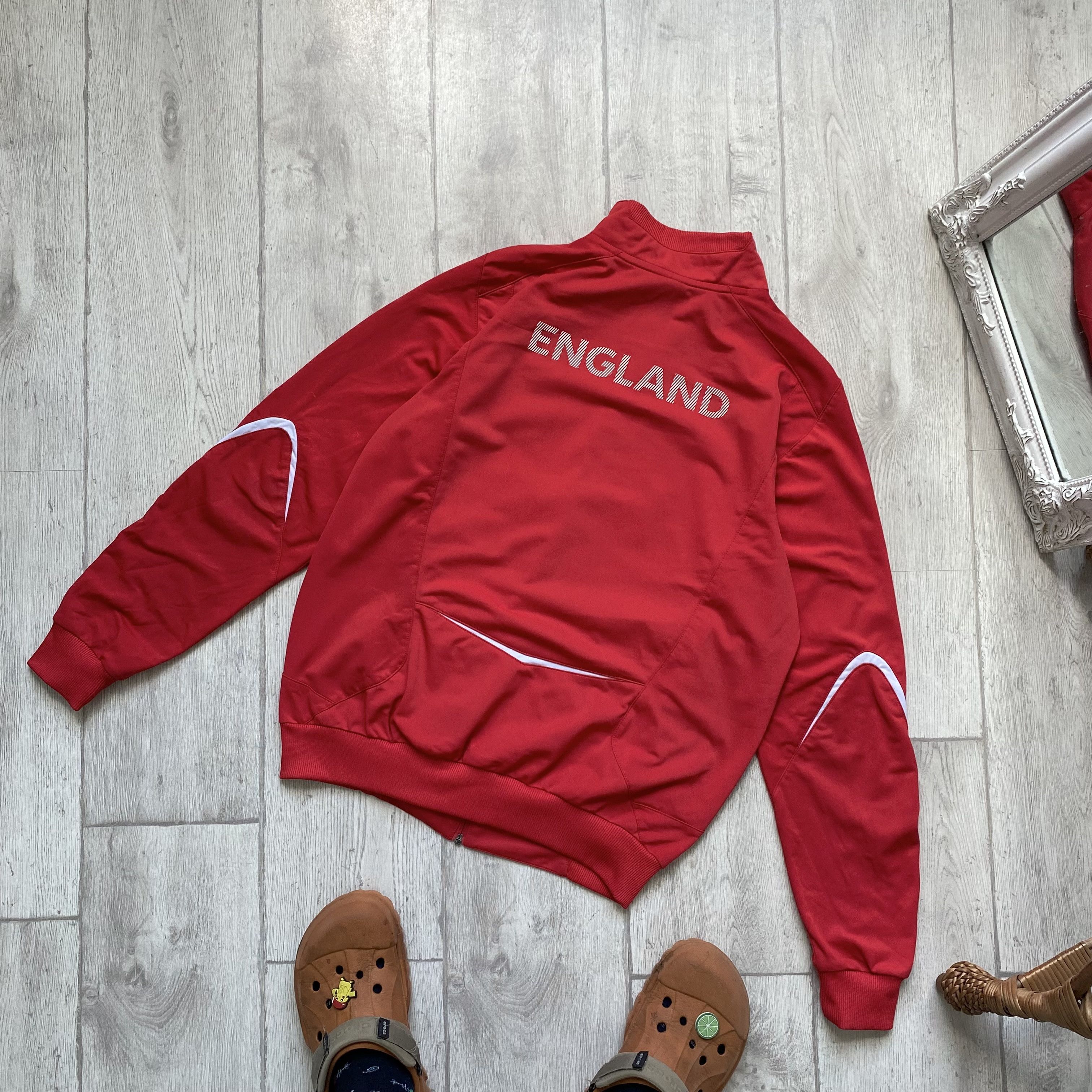 Umbro Vintage 90 Umbro England Football jersey track top jacket Size US M / EU 48-50 / 2 - 8 Thumbnail