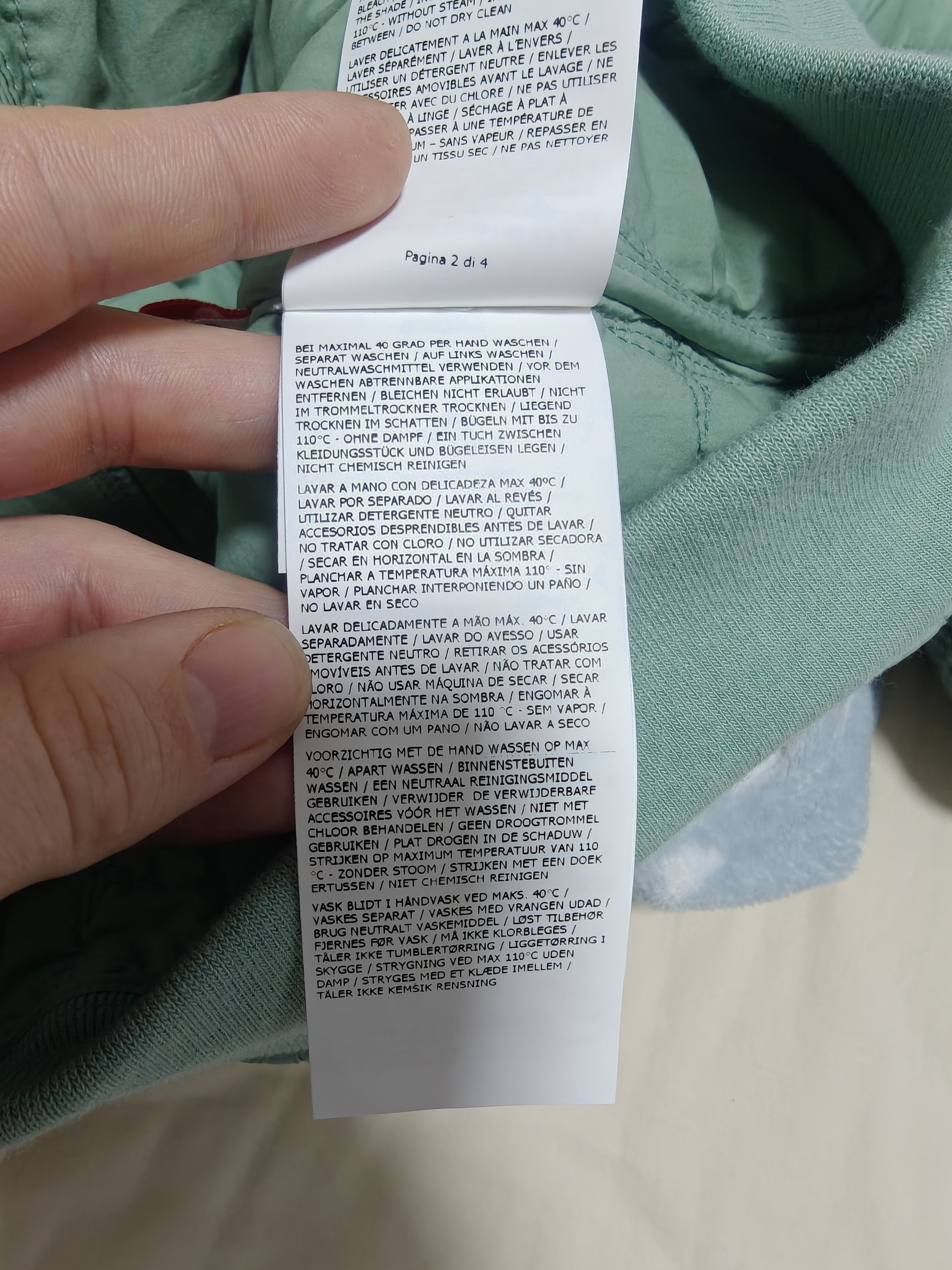 Stone Island BNWT Stone Island Cupro Cotton Tella with Primaloft and knit Size US M / EU 48-50 / 2 - 15 Thumbnail
