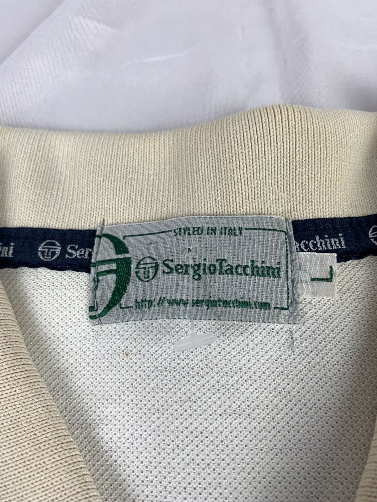 Sergio Tacchini 2000s Sergio Tacchini Italy Colorblok Embroidered Logo Polo Size US L / EU 52-54 / 3 - 6 Thumbnail