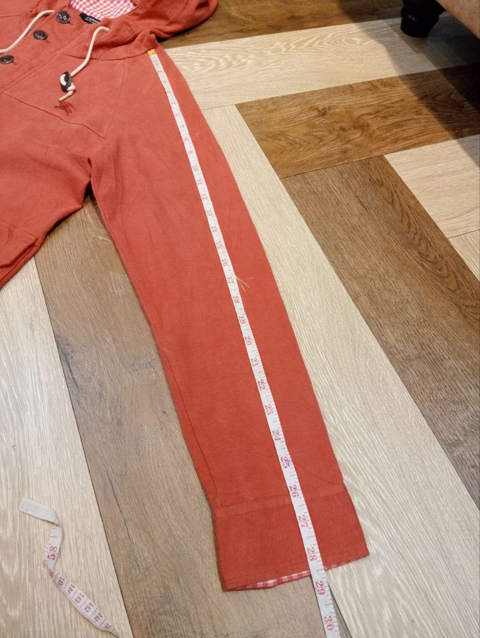 Burberry BURBERRY BLACK LABEL HOODED JACKET - SIZE 2 BRICK ORANGE Size US M / EU 48-50 / 2 - 18 Thumbnail