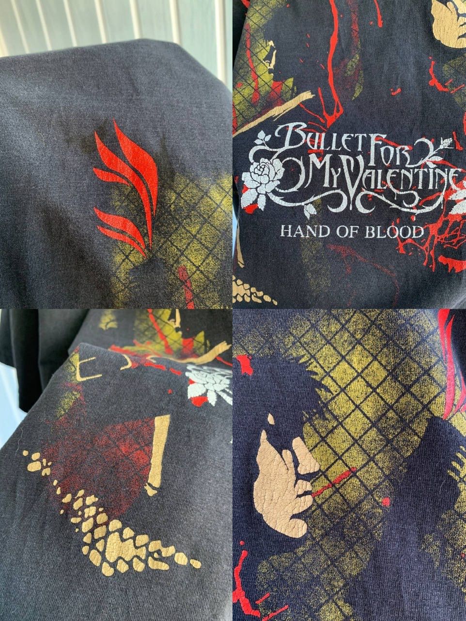 Other Vintage Bullet For My Valentine Hand Of Blood T-Shirt Size US M / EU 48-50 / 2 - 24 Thumbnail
