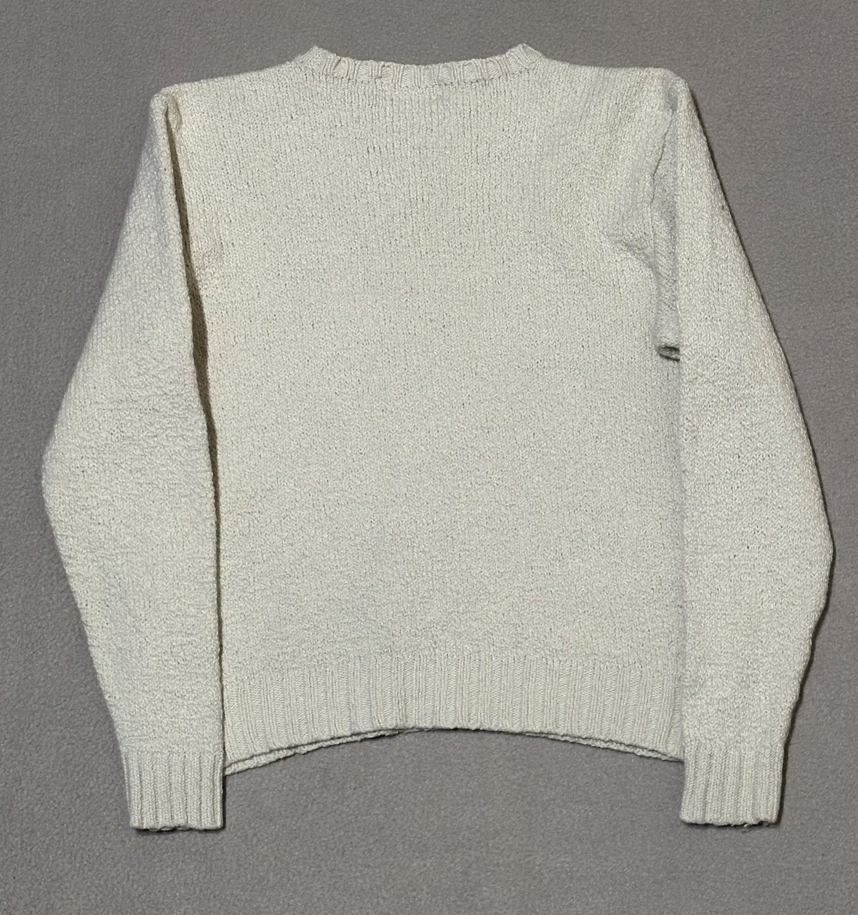 Polo Ralph Lauren Polo Ralph Lauren sweater Cream Wool Large Size L / US 10 / IT 46 - 8 Thumbnail